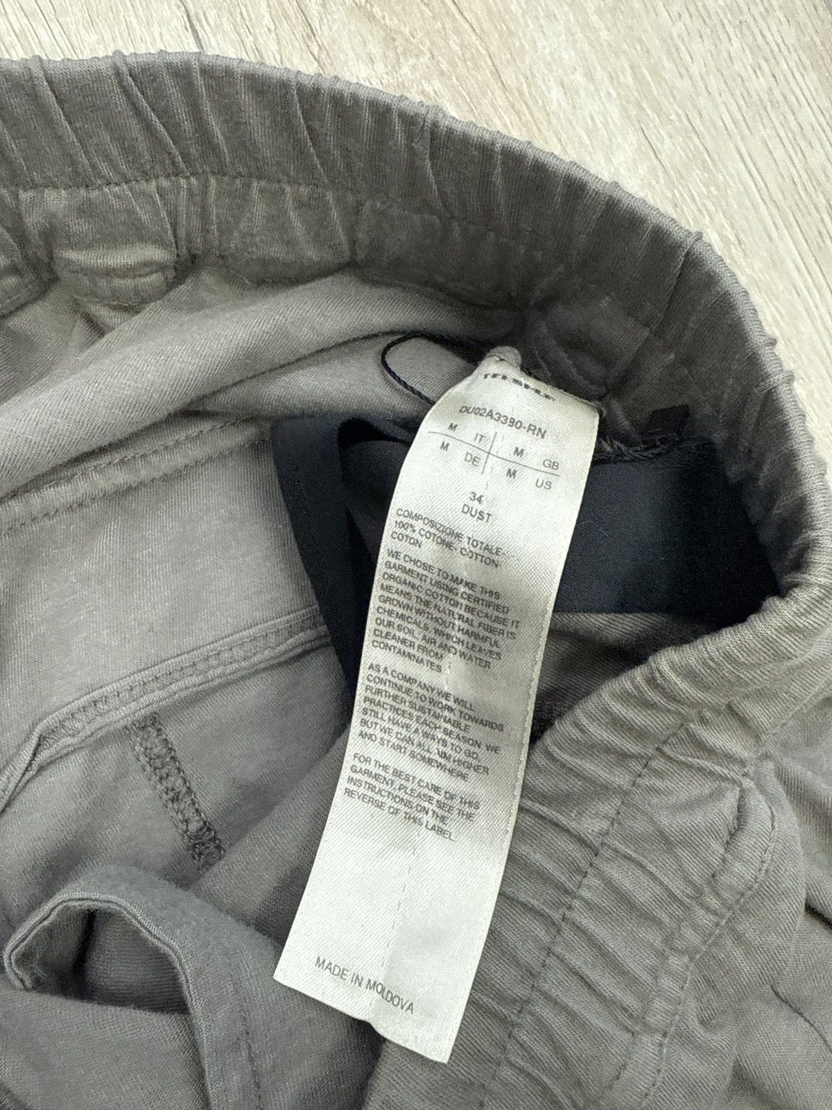 Rick Owens Drkshdw Rick Owens drkshdw cloth shorts grey Size US 32 / EU 48 - 5 Thumbnail