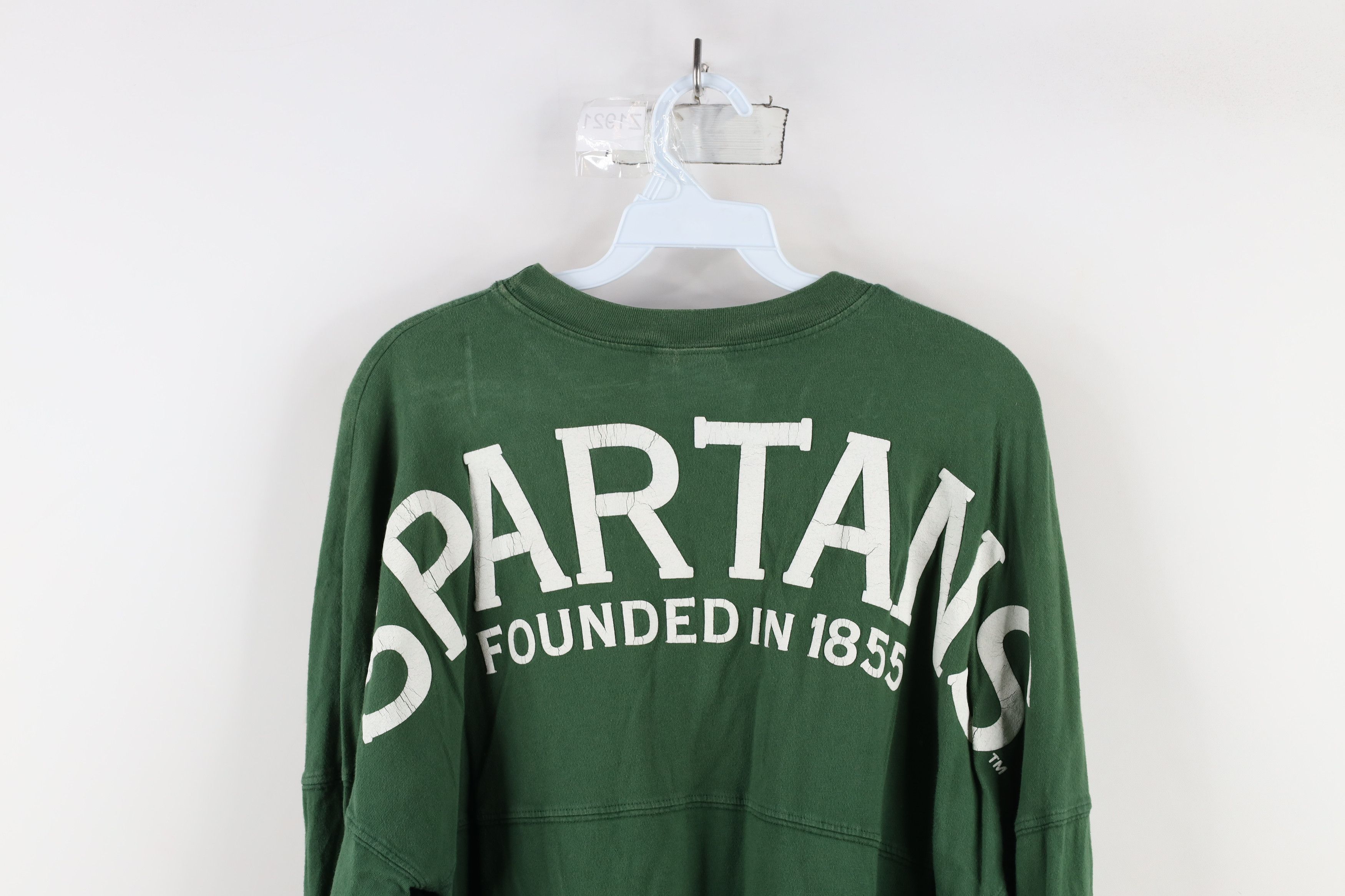 Vintage Vintage Y2K Michigan State University Spirit Jersey T-Shirt Size XS / US 0-2 / IT 36-38 - 15 Thumbnail