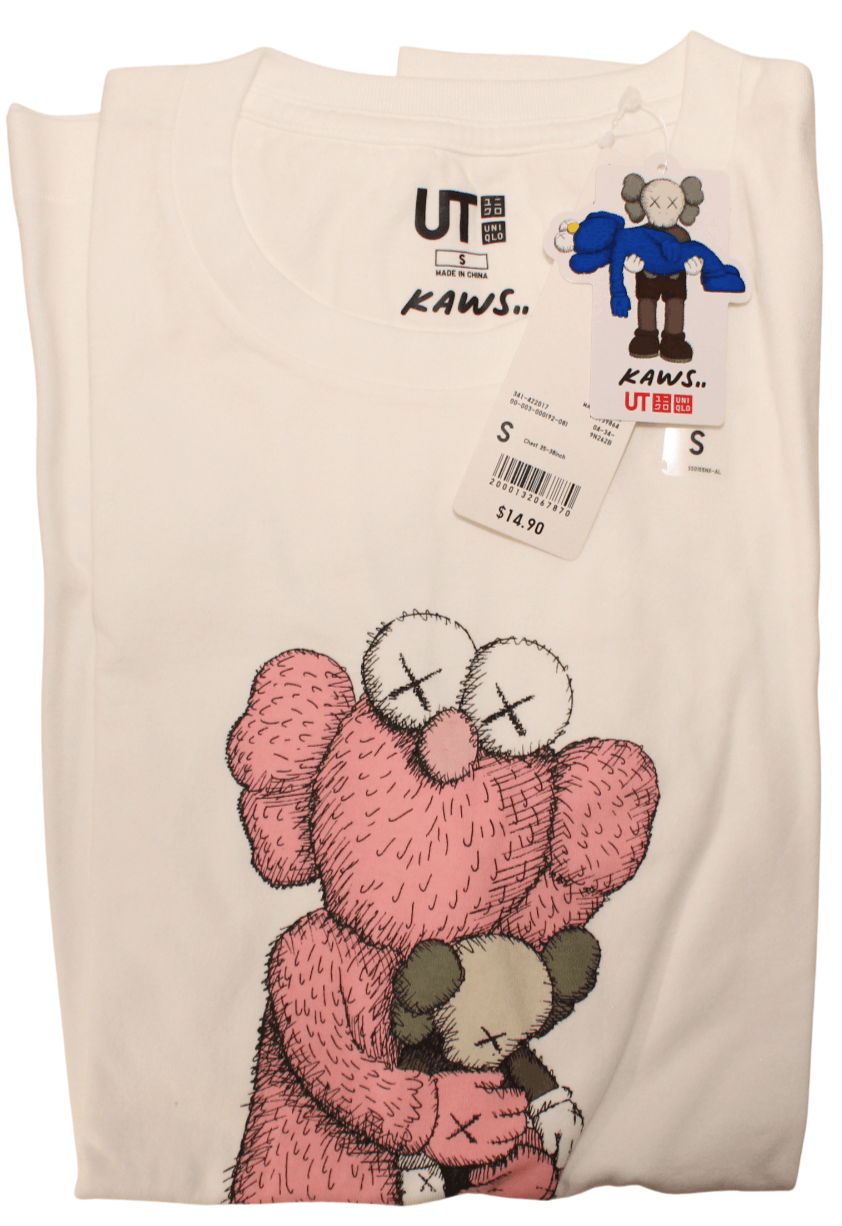 Kaws KAWS x Uniqlo Take BFF White Tee - Size Small (S) - New wit Size US S / EU 44-46 / 1 - 1 Thumbnail