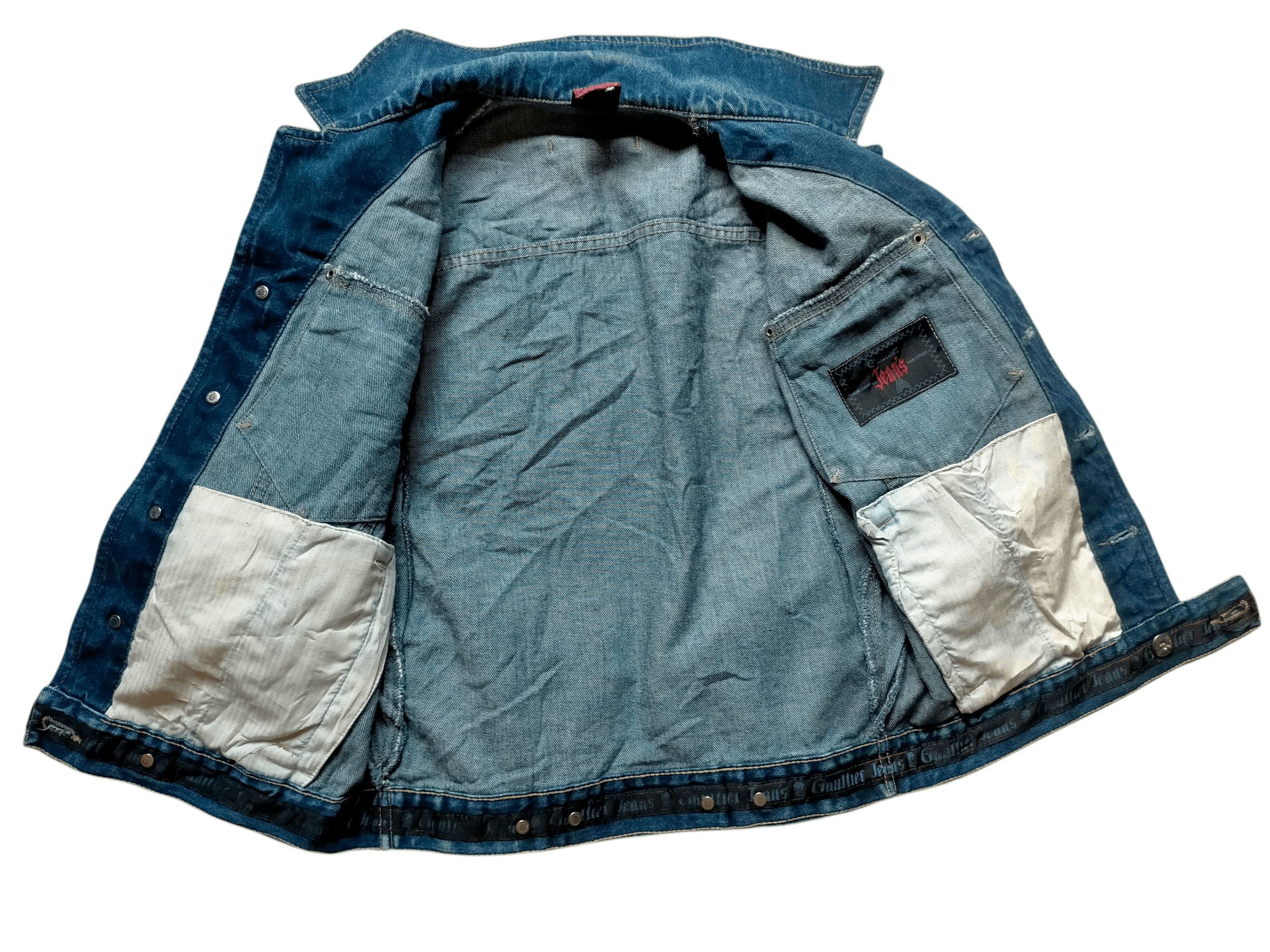 Jean Paul Gaultier Gaultier Jeans Trucker Denim Jacket Size US S / EU 44-46 / 1 - 5 Thumbnail