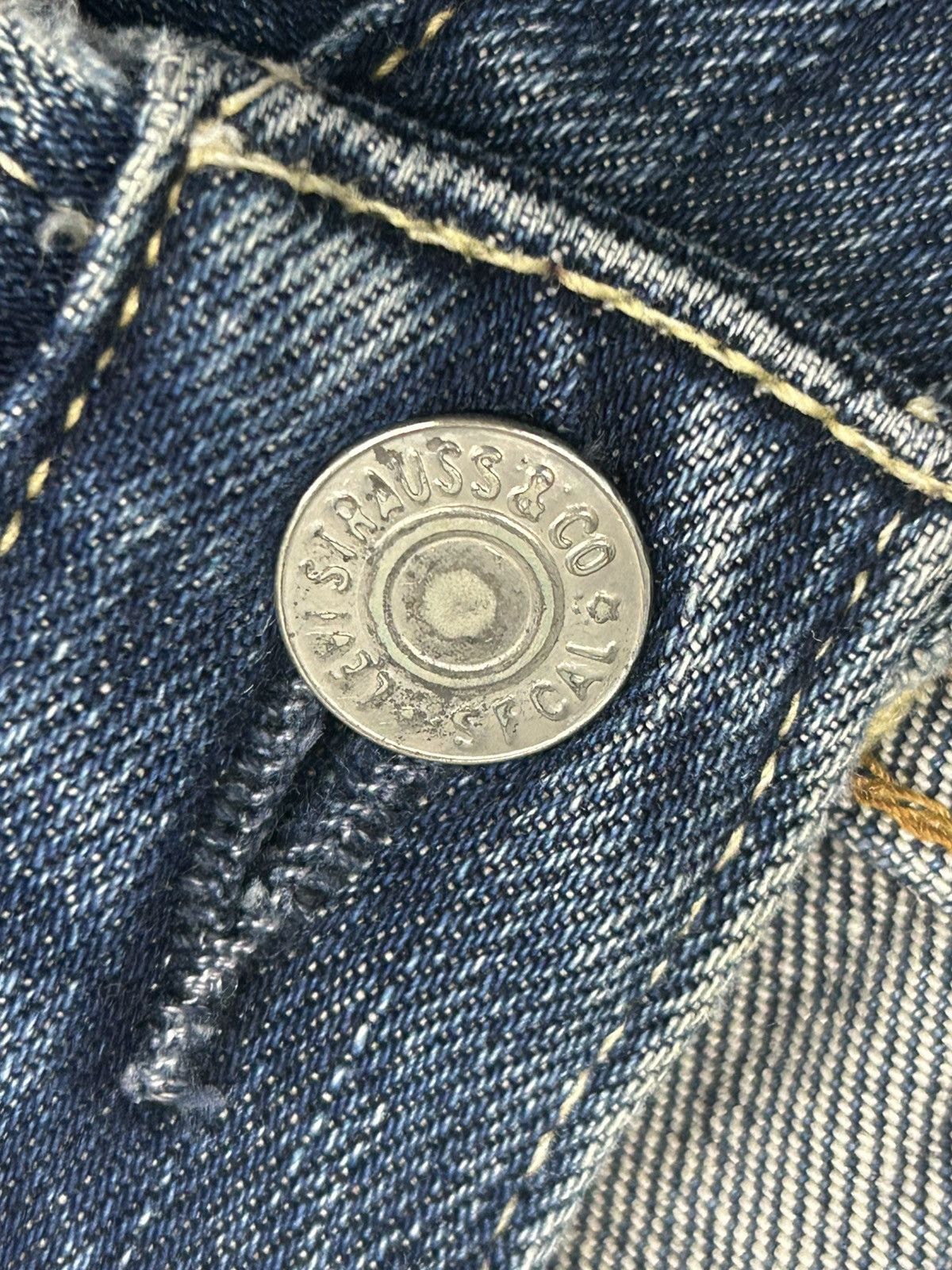 Levi's Vintage Levis 503 Relaxed Fit Distressed Size US 32 / EU 48 - 8 Thumbnail
