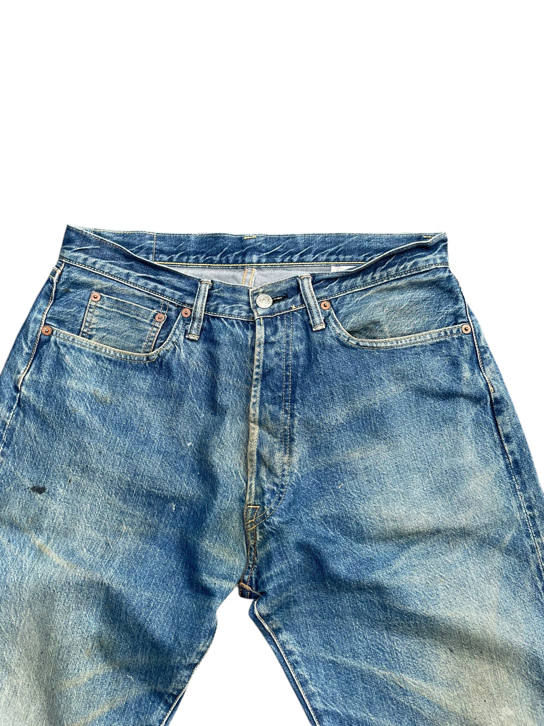 Japanese Brand Vintage Selvedge Dope Drakker Denim Size US 32 / EU 48 - 3 Thumbnail