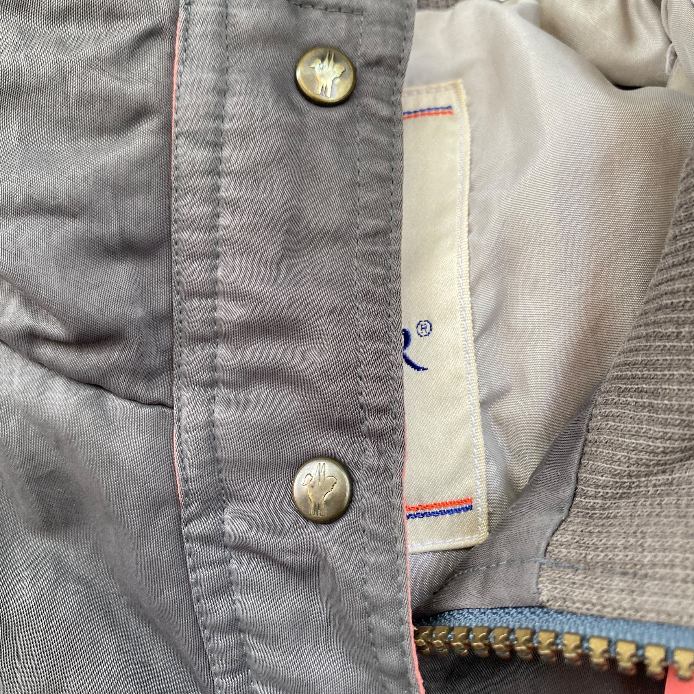 Moncler Vintage 90s Moncler Asics Bomber Jacket Size US M / EU 48-50 / 2 - 9 Thumbnail
