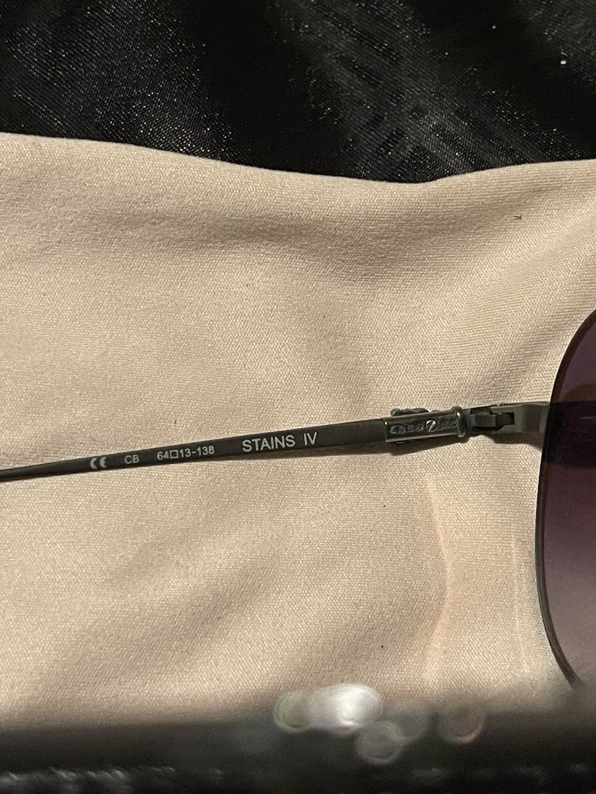 Chrome Hearts Chrome Hearts Stains IV Sunglasses Size ONE SIZE - 9 Thumbnail