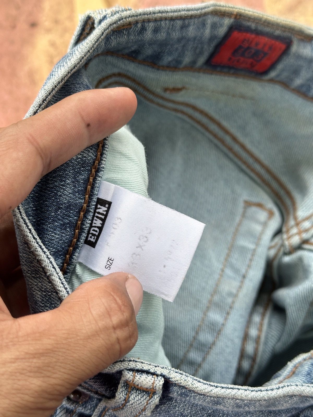 If Six Was Nine × Japanese Brand × KMRii 💥Edwin💥 Japanese Brand Edwin 503 Flex 13oz denim💥 Size US 30 / EU 46 - 6 Thumbnail