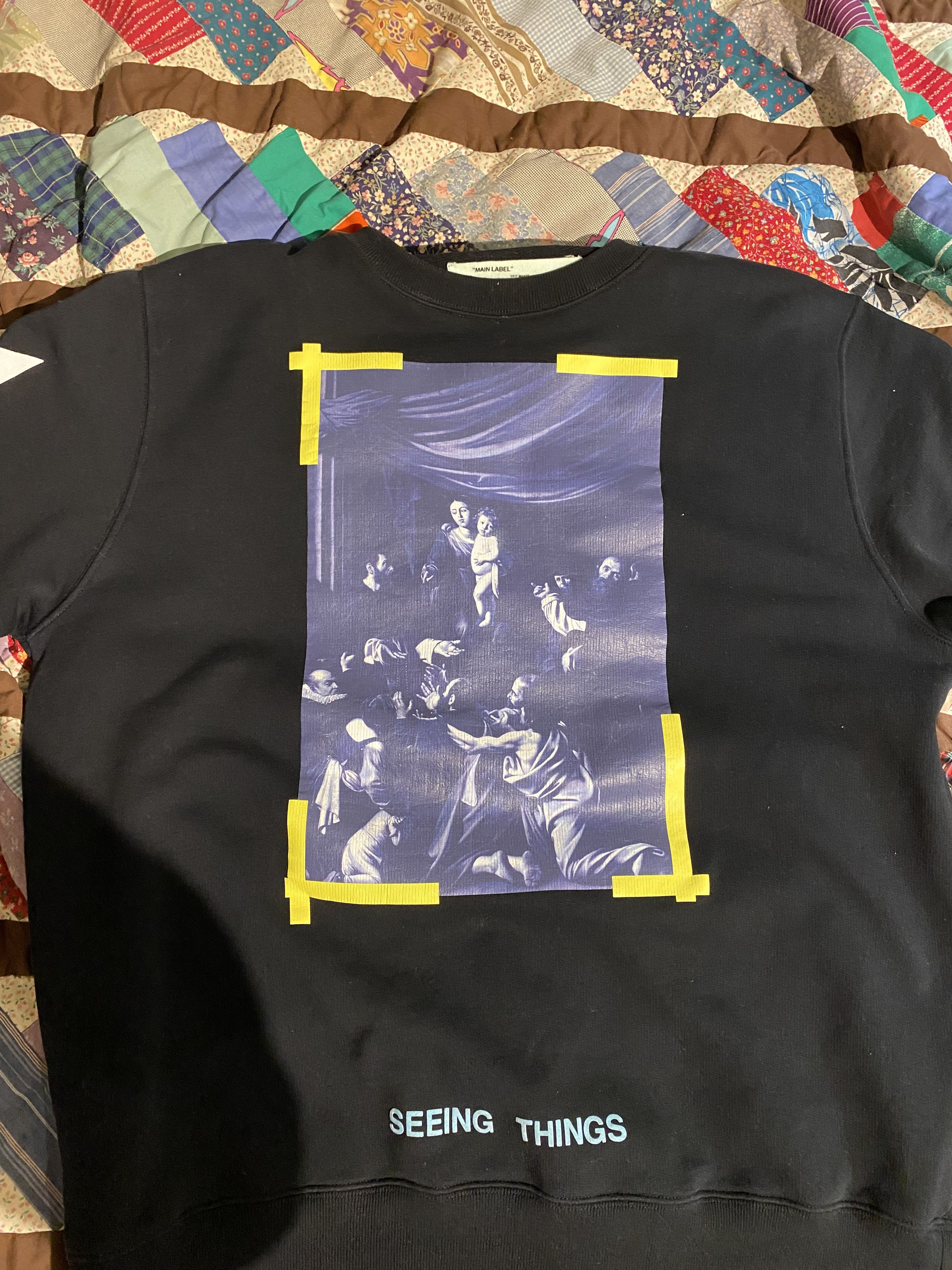 Diagonal Caravaggio Sweatshirt