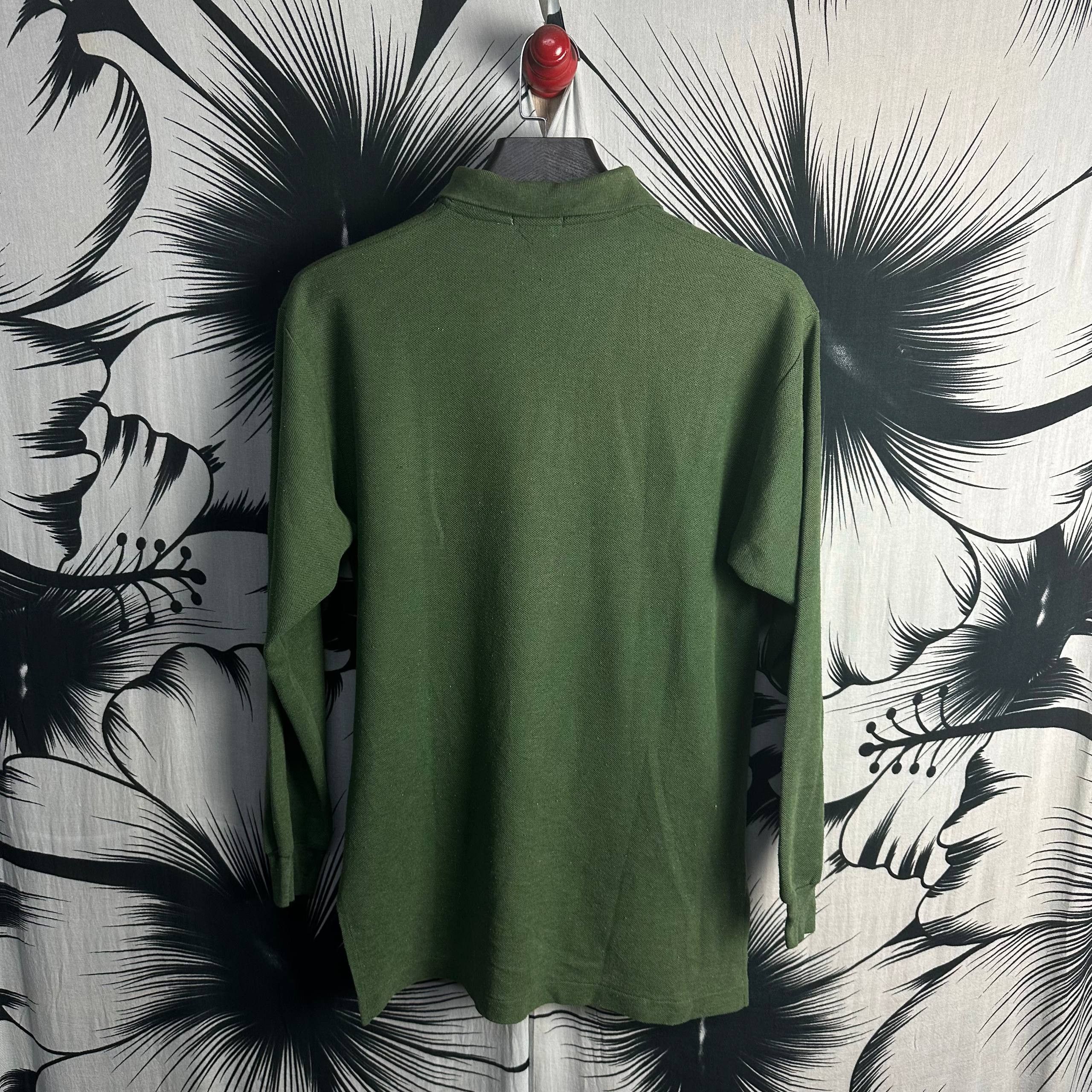Lacoste Vintage 80s Izod Lacoste Long Sleeve Polo T-Shirt Size US M / EU 48-50 / 2 - 3 Thumbnail