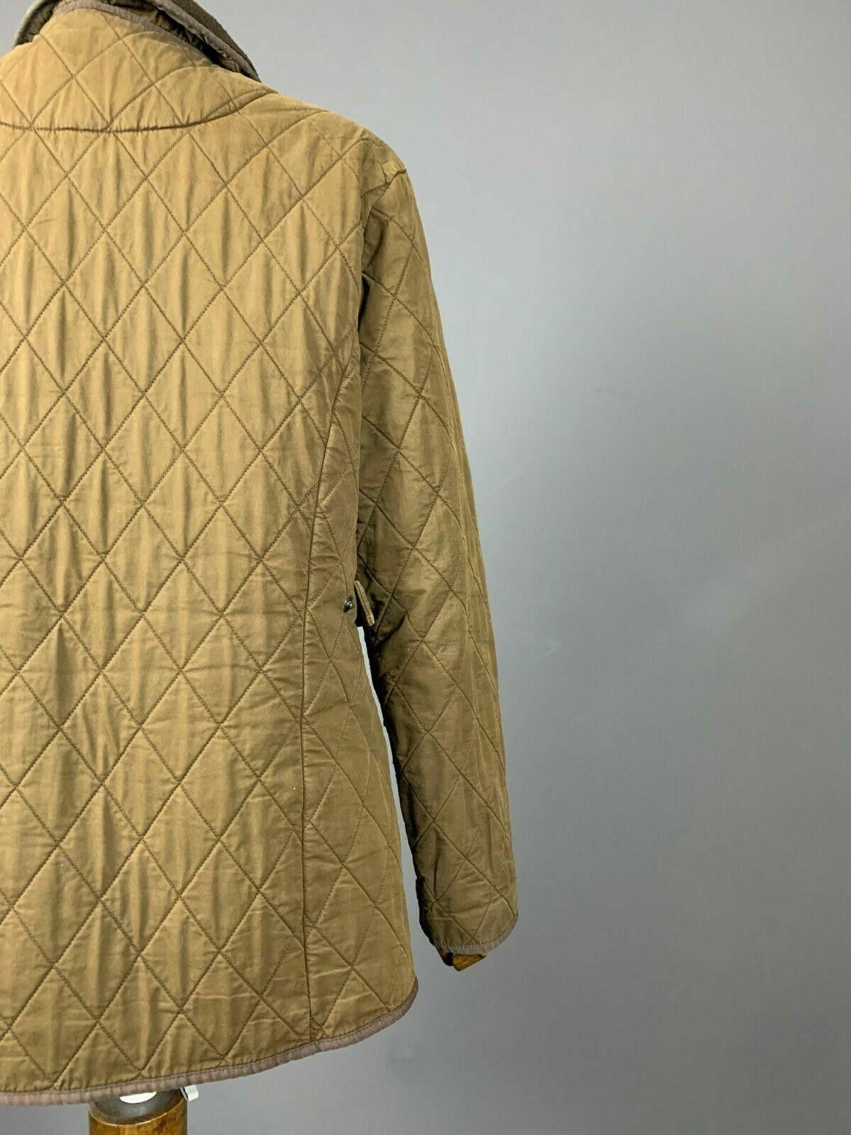 Barbour Ladies Barbour Brown Quilted Jacket Size UK 14 USA 10 Size L / US 10 / IT 46 - 10 Thumbnail