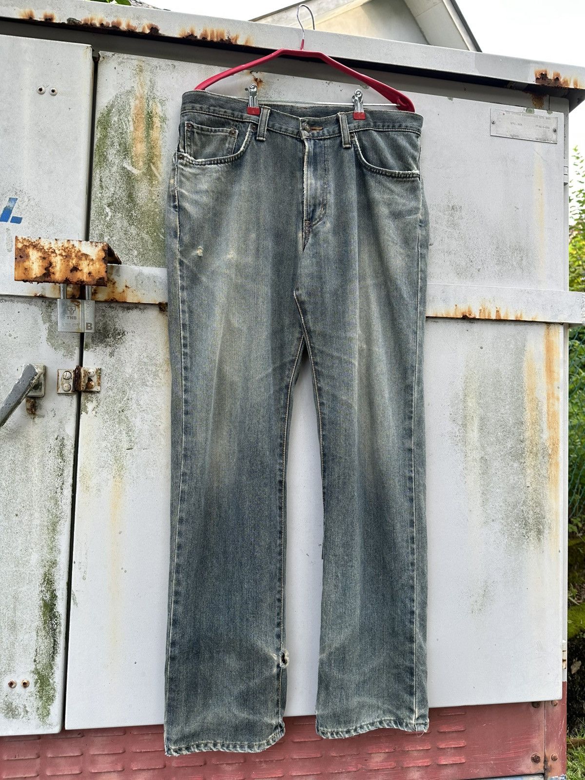 Edwin 👹Vintage Edwin 404 Washed Baggy Jeans Made In Japan Size US 35 - 5 Thumbnail
