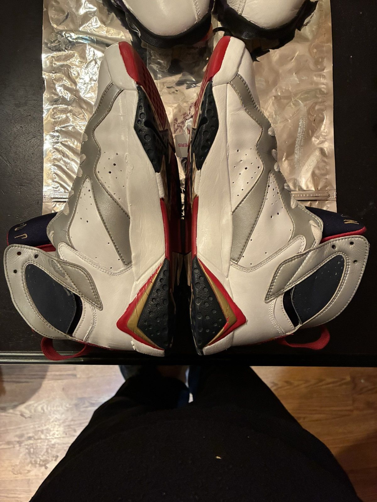Jordan Brand 2010 olympic love of the game retro 7s size 9 og all Size US 9 / EU 42 - 3 Thumbnail
