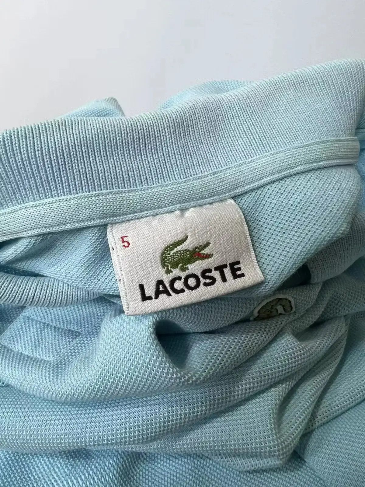 Designer × Lacoste × Vintage Vintage Lacoste polo T-shirt Size US L / EU 52-54 / 3 - 3 Thumbnail