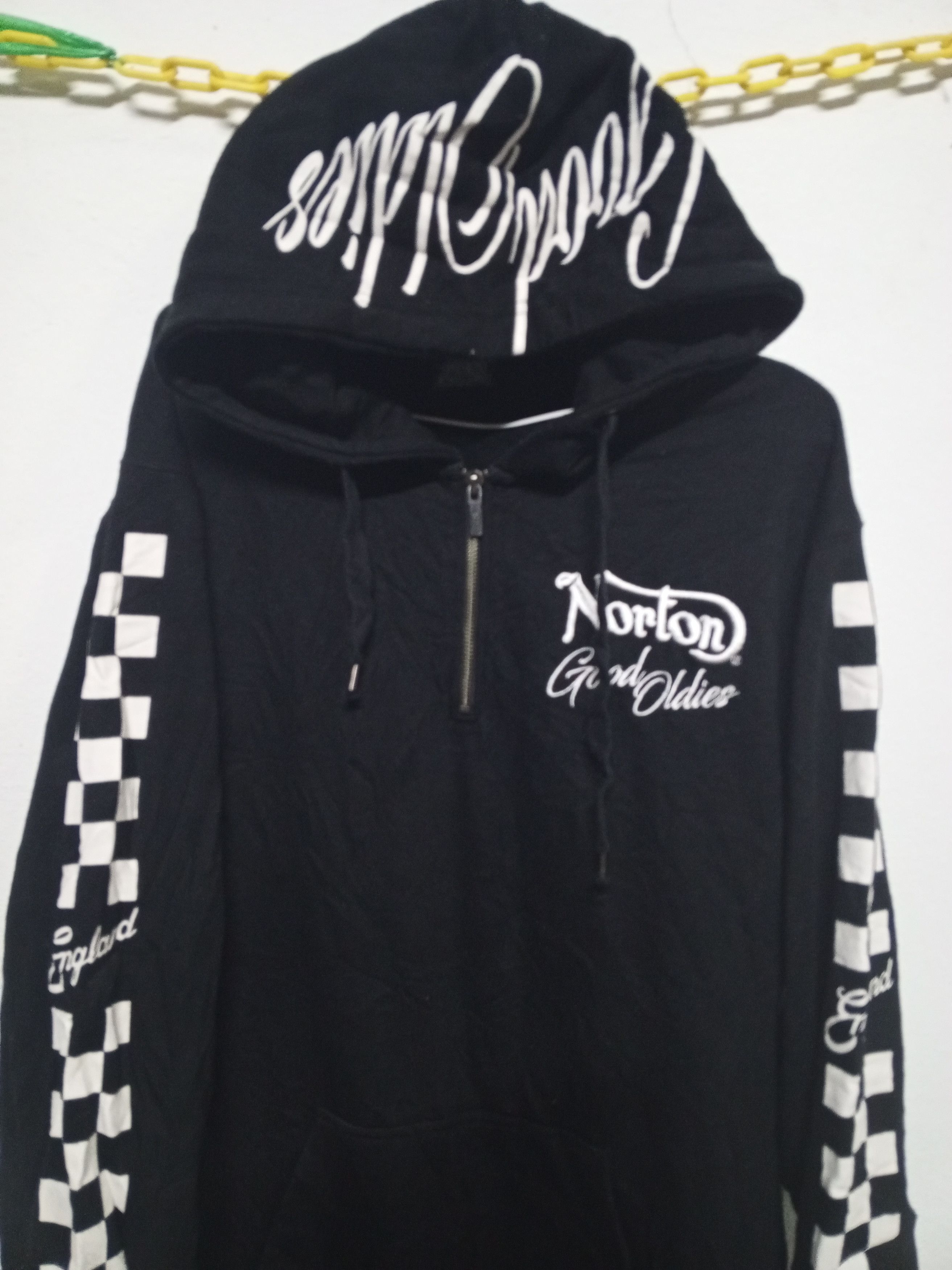 Norton NORTON ENGLAND HALPZIP HODDIE BLACK Size US XL / EU 56 / 4 - 1 Thumbnail