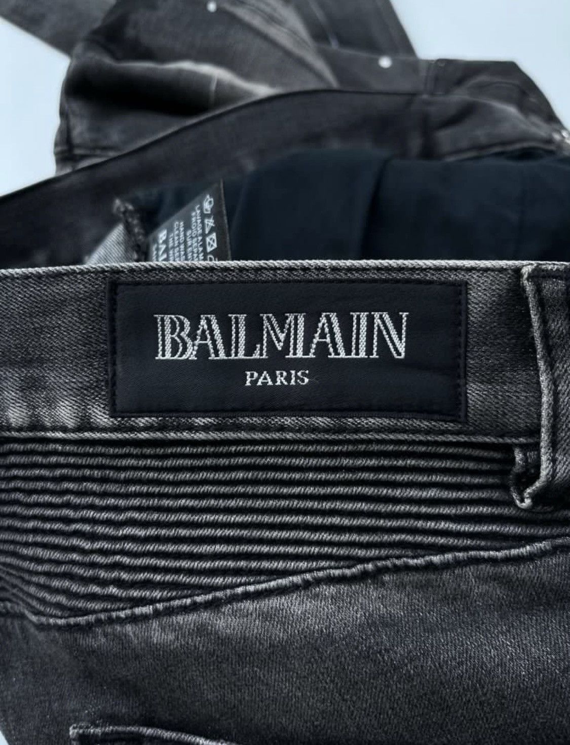 Balmain Balmain bikers painter jeans Size US 30 / EU 46 - 3 Thumbnail