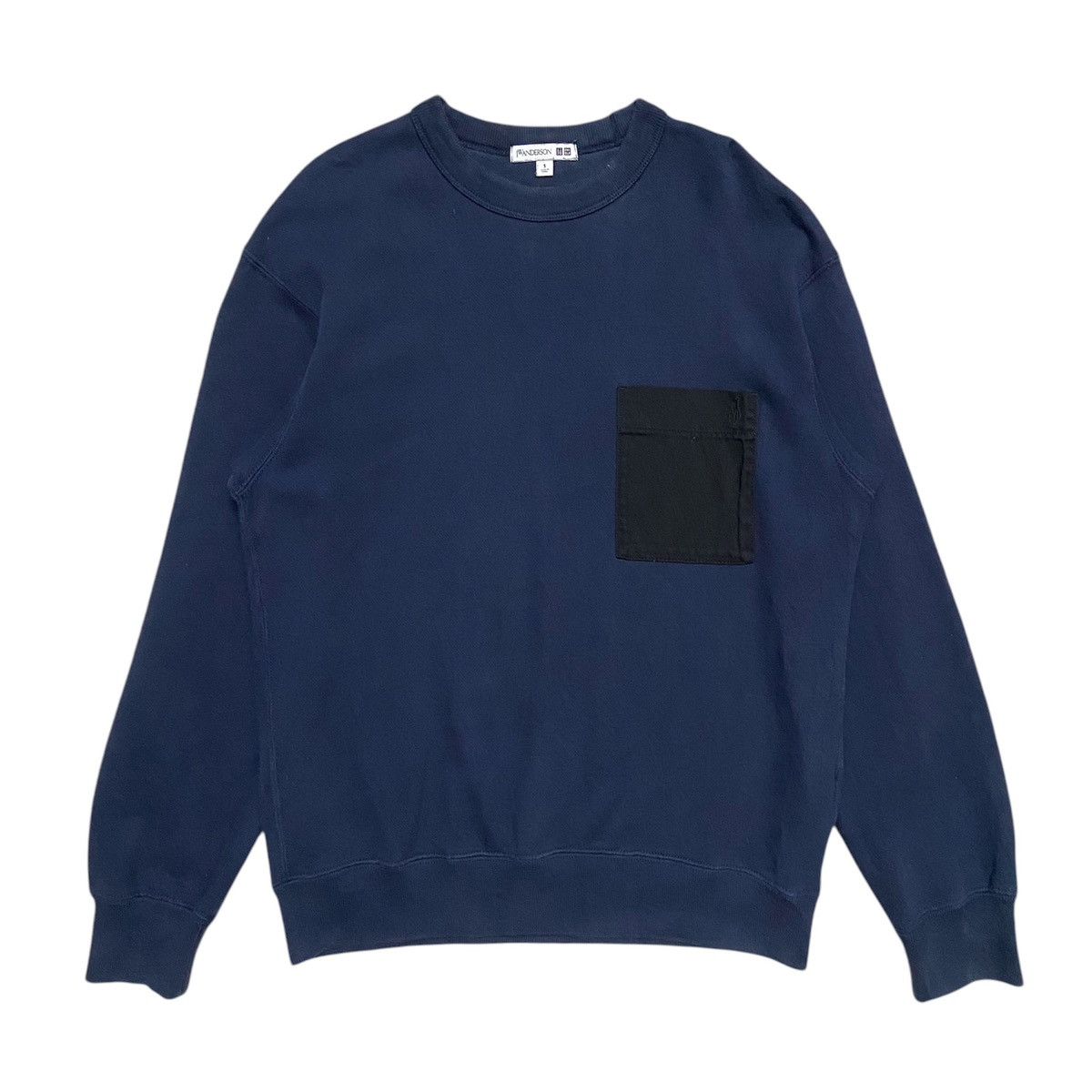 Designer × JW Anderson JW Anderson Single Pocket Crewneck Sweatshirt Size US S / EU 44-46 / 1 - 1 Thumbnail