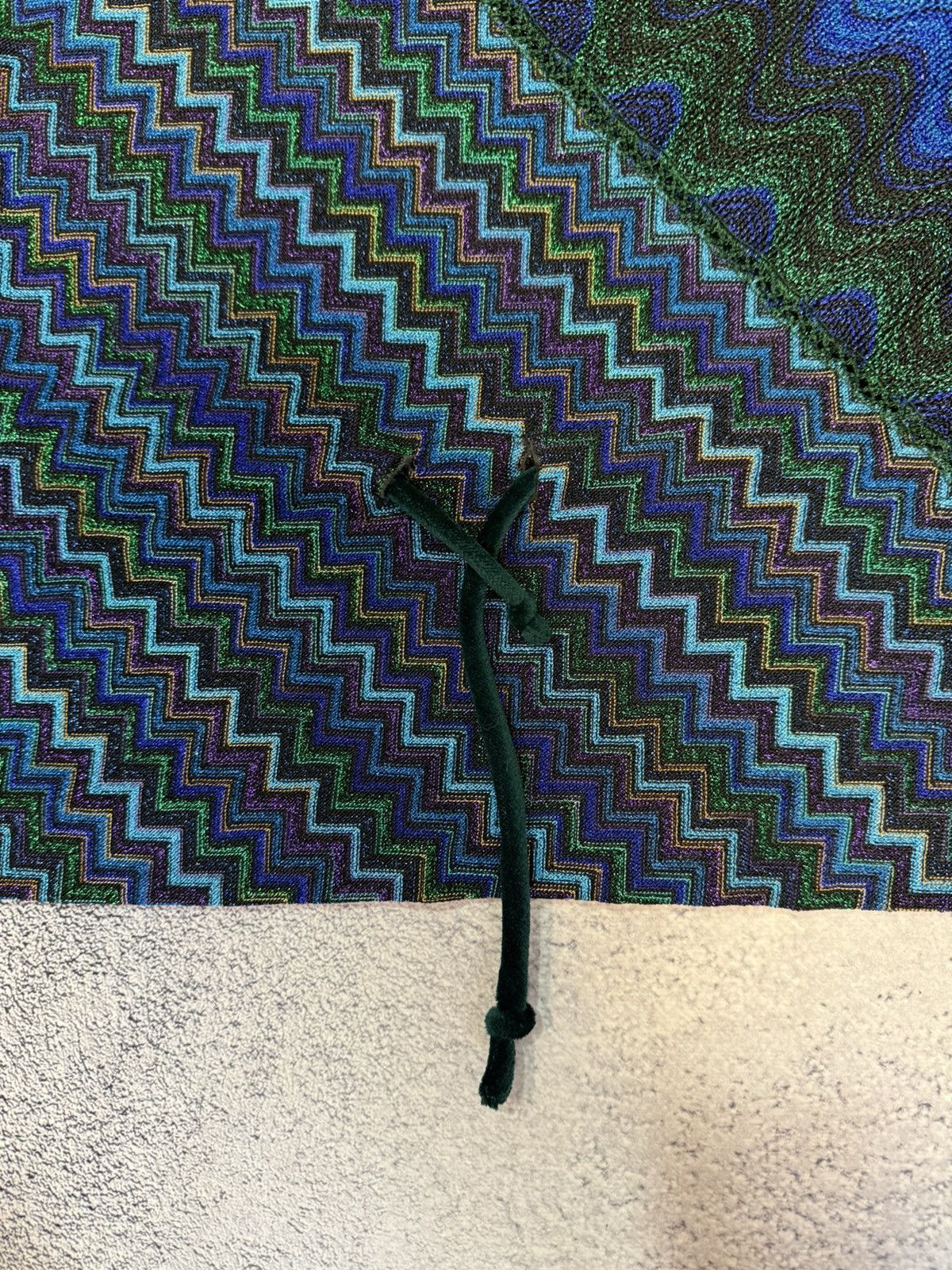 Missoni MISSONI Chevron ZigZag Knit 2-Piece Set Top & Wide Leg Pants Size 30" / US 8 / IT 44 - 6 Thumbnail