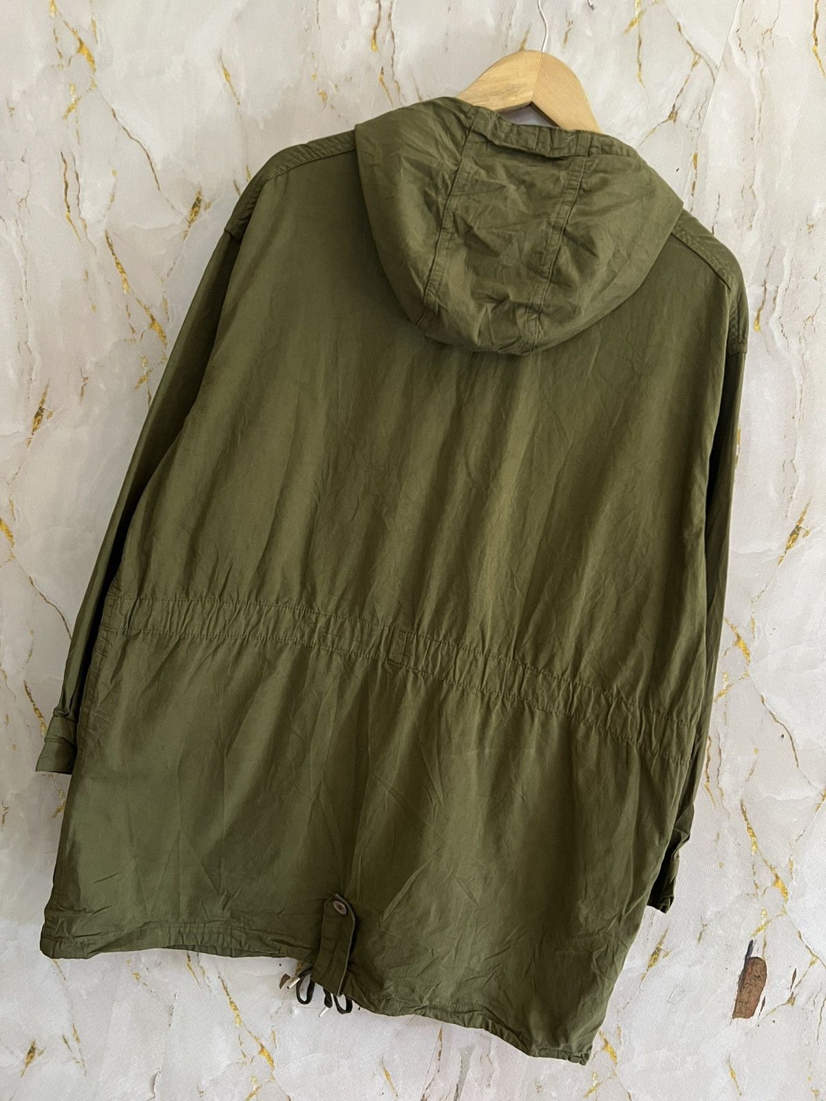 Japanese Brand Vintage Military Light Hoodie Jacket – 4 Pocket Design Size US XXL / EU 58 / 5 - 6 Thumbnail
