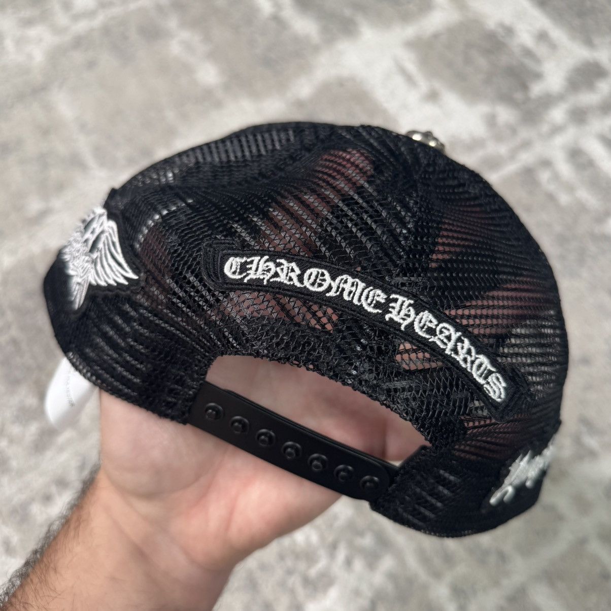 Chrome Hearts Young blood trucker hat Size ONE SIZE - 6 Thumbnail