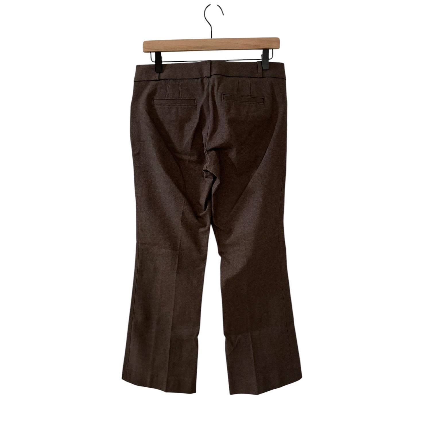 Banana Republic Banana Republic Sloan Fit Flare Leg Brown Pants 6 Petite NWT Size 28" / US 6 / IT 42 - 2 Thumbnail