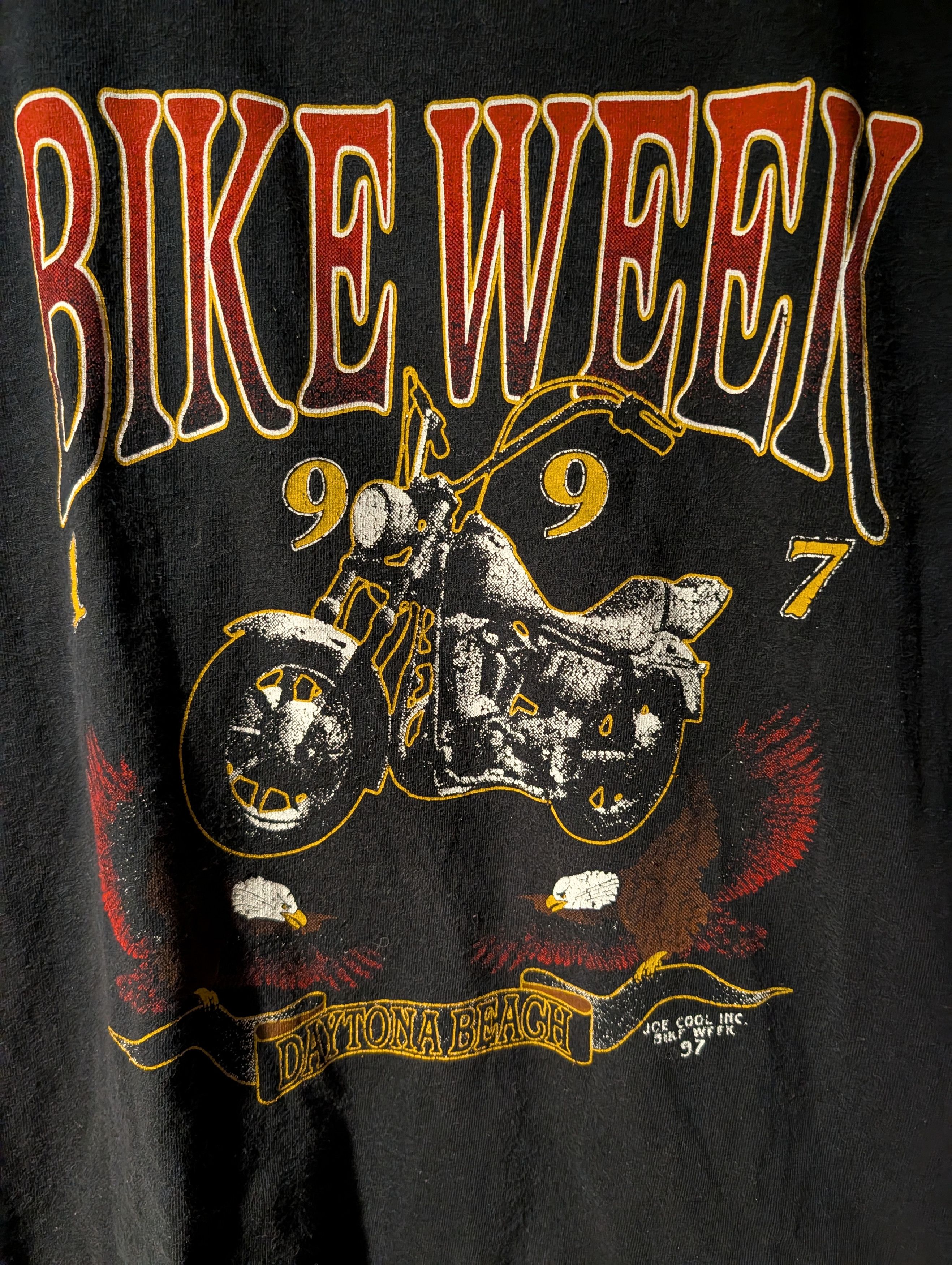 Other Vintage 1997 Bike Week Motorcycle Harley Davidson T-Shirt Size US L / EU 52-54 / 3 - 2 Thumbnail