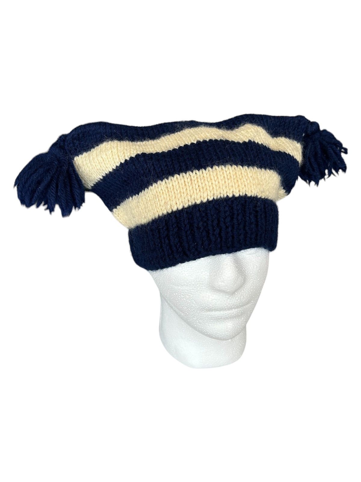 14th Addiction × Japanese Brand Bunny Horn Devil Handmade Crochet knitted beanie hats Size ONE SIZE - 5 Thumbnail