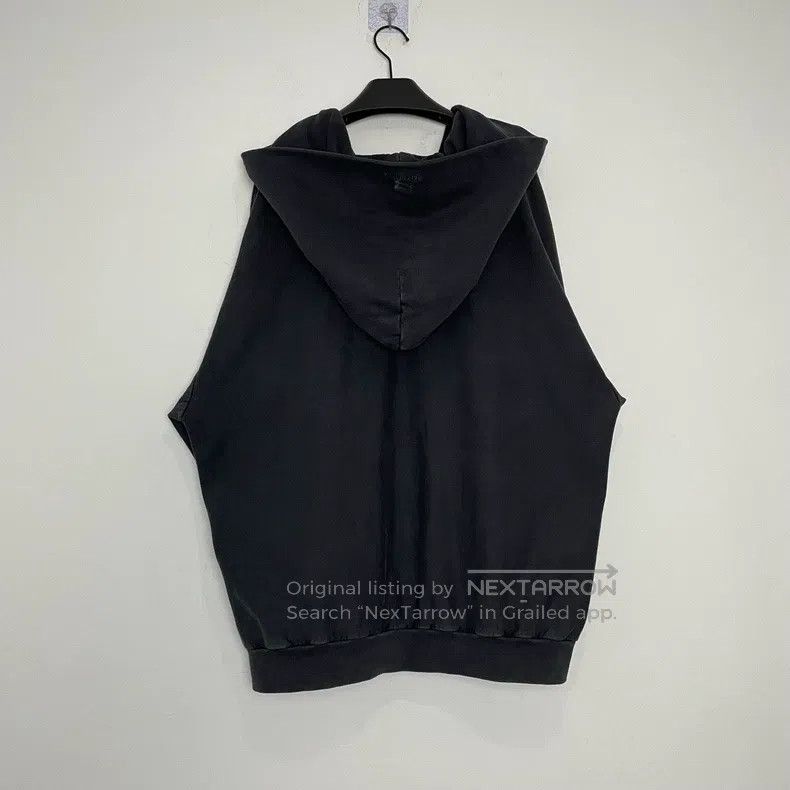 Balenciaga Balenciaga Double Hook Logo Black Hoodie Size US M / EU 48-50 / 2 - 2 Thumbnail