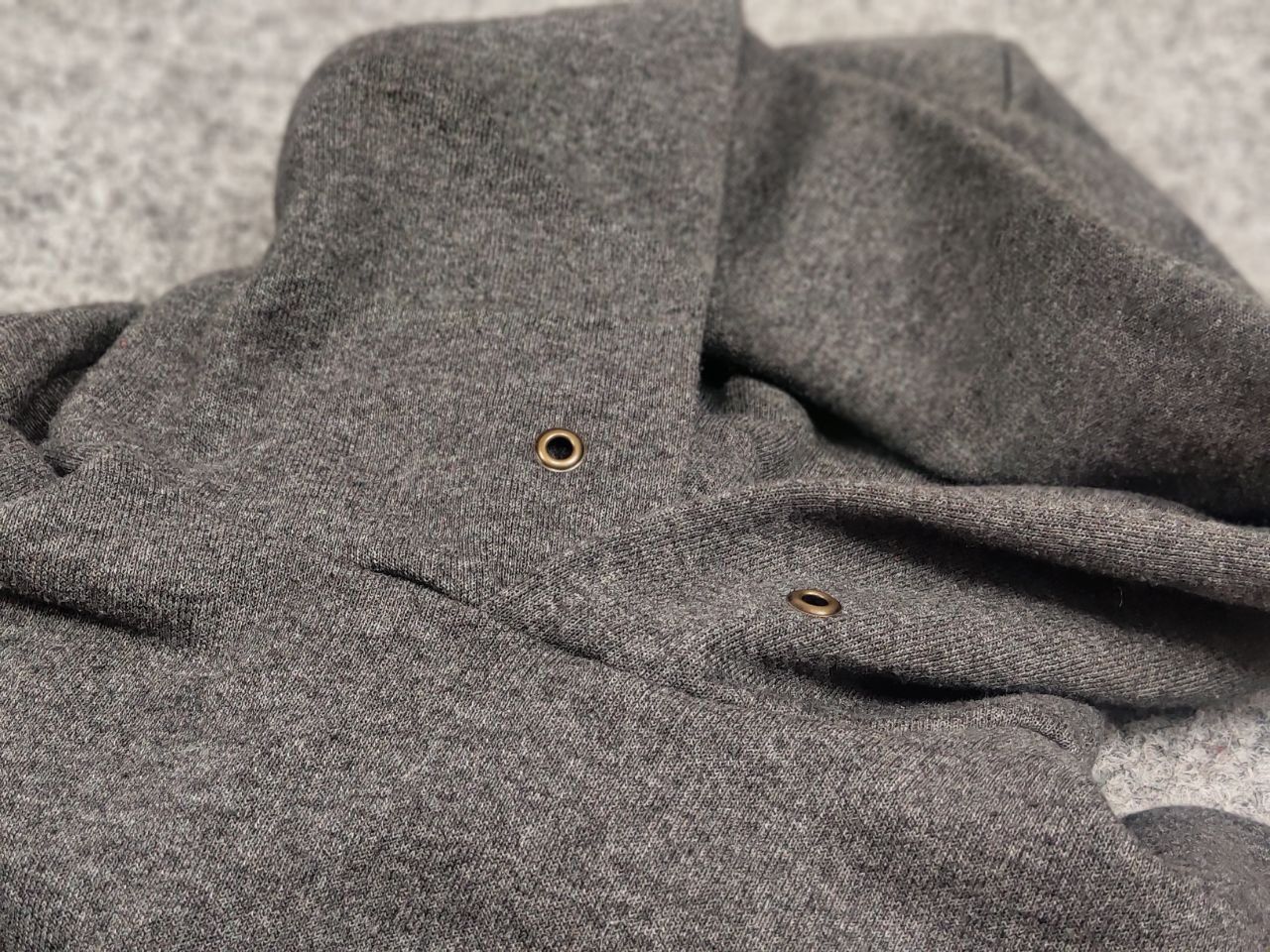 Fruit Of The Loom Vintage 90's fruit of the loom Blank Gray Hoodie USA Style Size US L / EU 52-54 / 3 - 11 Thumbnail