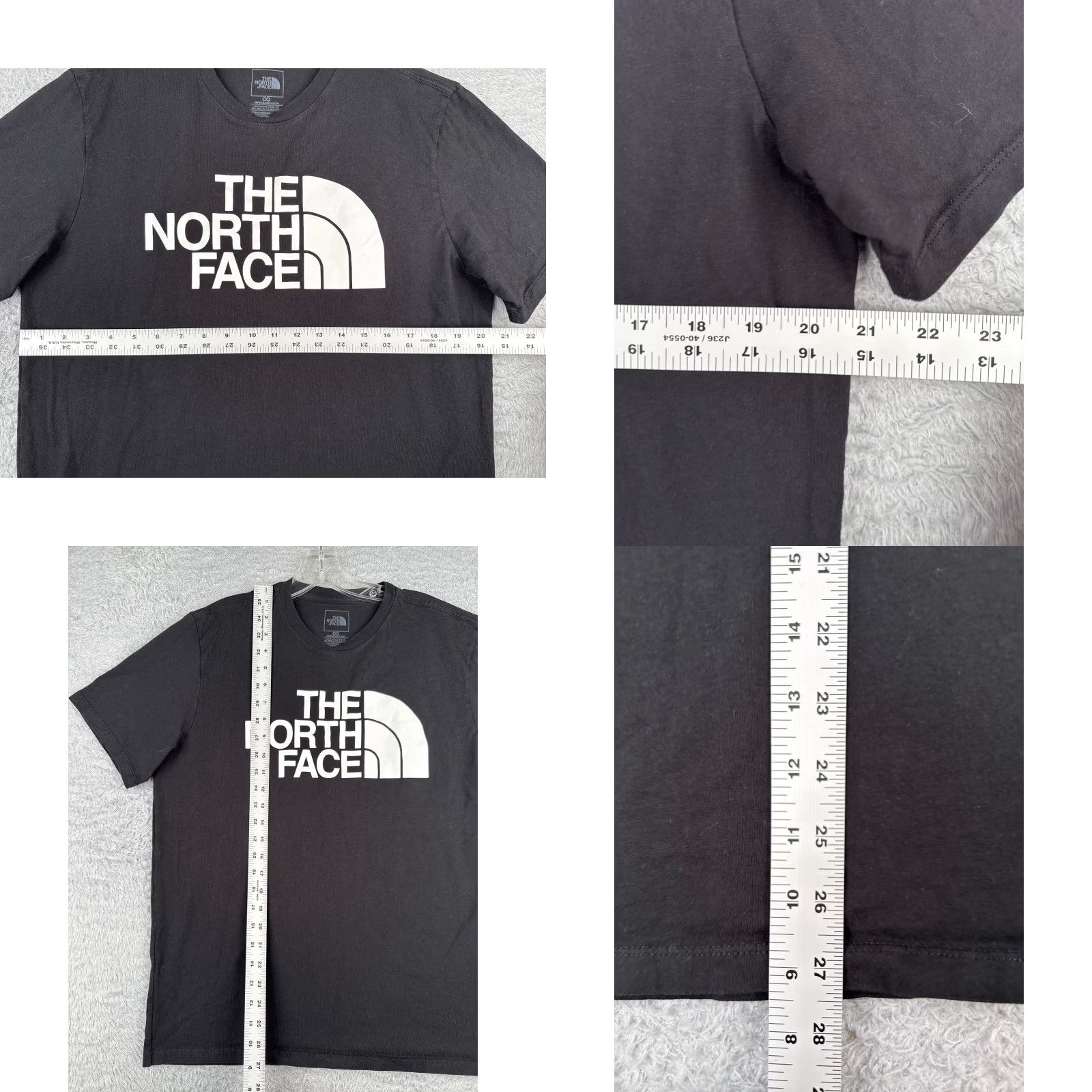 The North Face VINTAGE The North Face Shirt Men Large Black Short Sleeve Crew Neck Cotton Hike Camp All Seasons Logo Mens Size US L / EU 52-54 / 3 - 8 Thumbnail