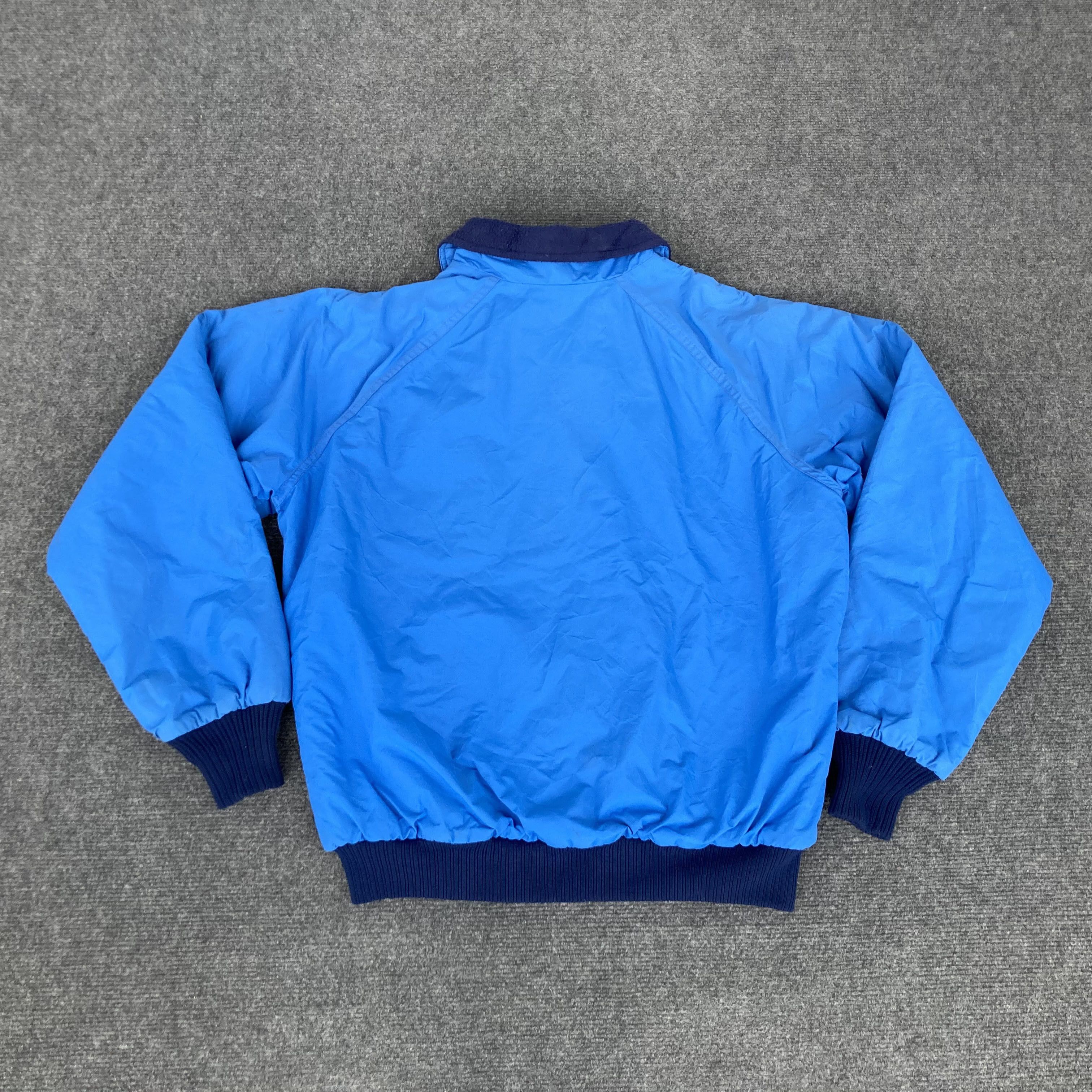 Patagonia × Vintage Vtg Patagonia Sherpa Lining Blue Bomber Jacket Size US M / EU 48-50 / 2 - 16 Thumbnail