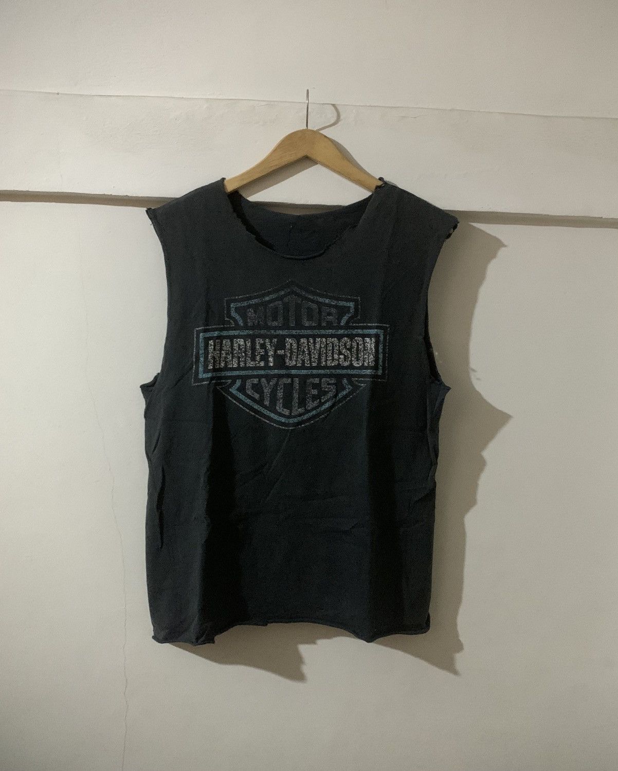 Harley Davidson Harley Davidson 90S Vintage Custom Tank Top Tee Size US L / EU 52-54 / 3 - 1 Thumbnail