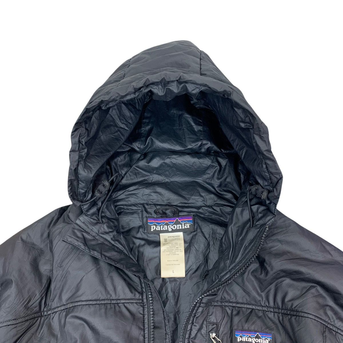 Patagonia × Vintage VINTAGE PATAGONIA BLACK PUFFER JACKET Size US L / EU 52-54 / 3 - 9 Thumbnail