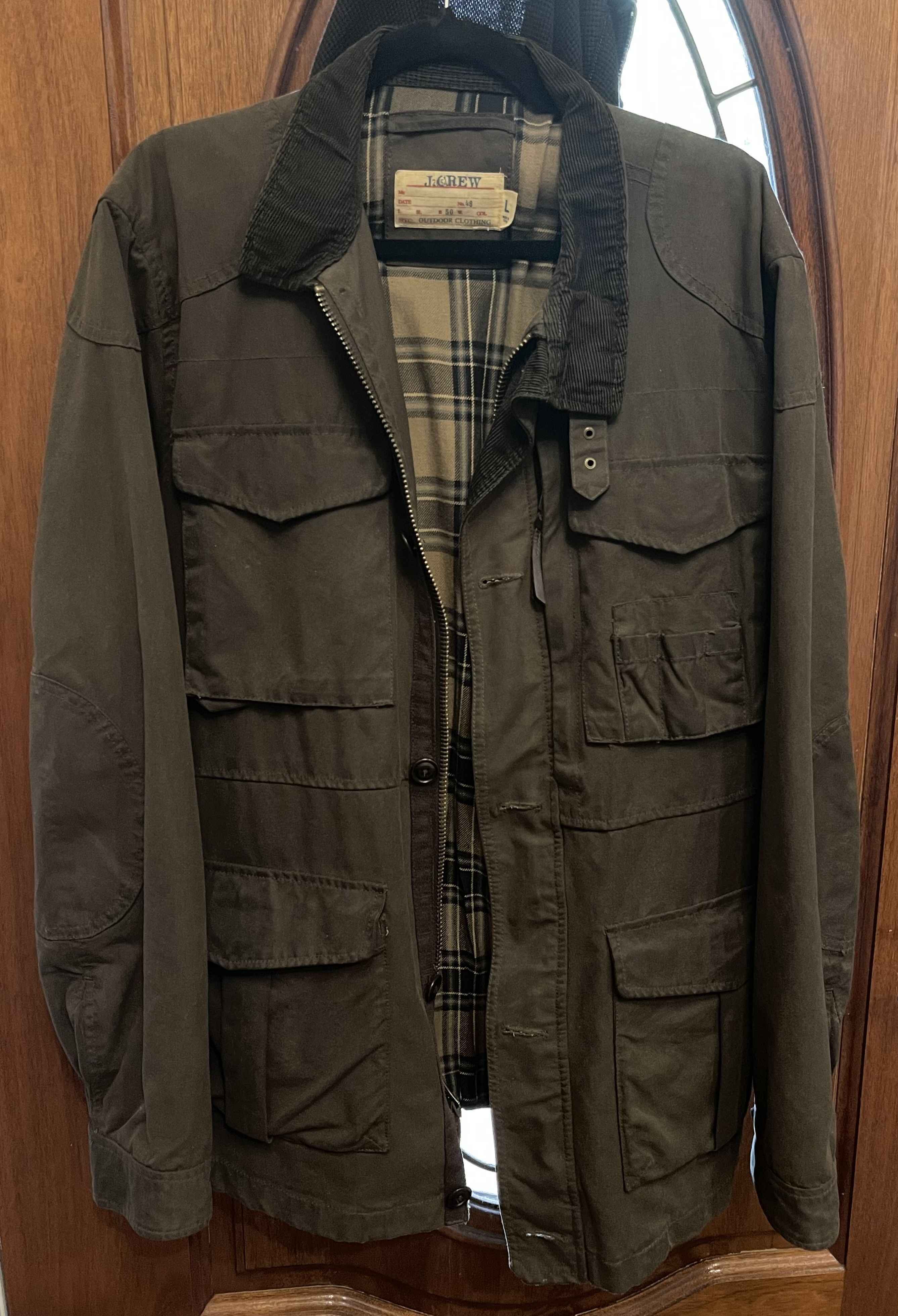 J.Crew J.Crew British Millerain Waxed Cotton Jacket Men’s Size L Size US L / EU 52-54 / 3 - 6 Thumbnail
