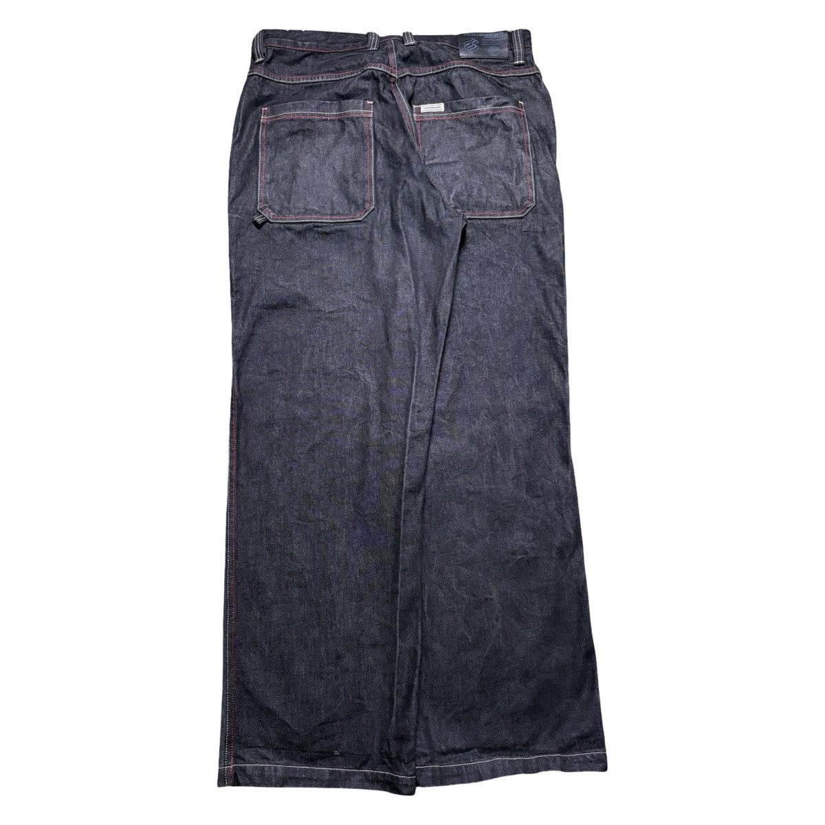 Rocawear Vintage Y2K Rocawear Two Tone Faded Black Baggy Jeans 38X34 Size US 38 / EU 54 - 7 Thumbnail
