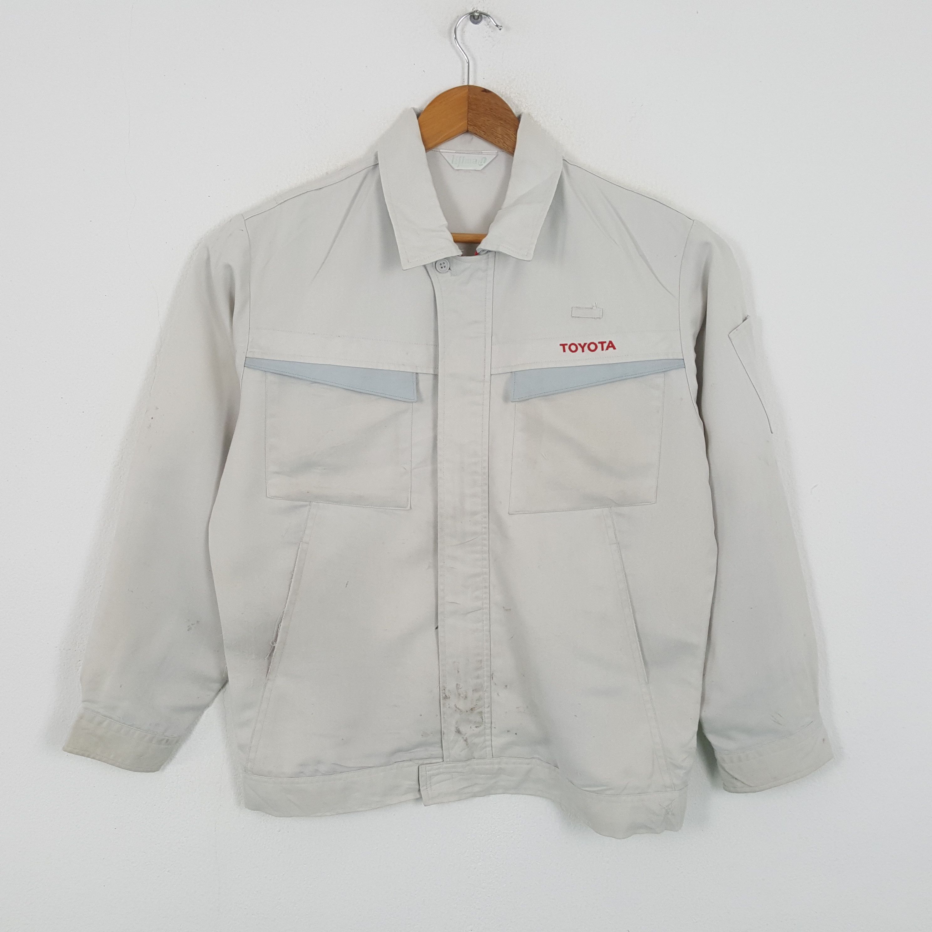 Japanese Brand × Vintage Vintage TRD TOYOTA MOTORSPOST Japanese Racing Custom Jacket Size US M / EU 48-50 / 2 - 3 Thumbnail
