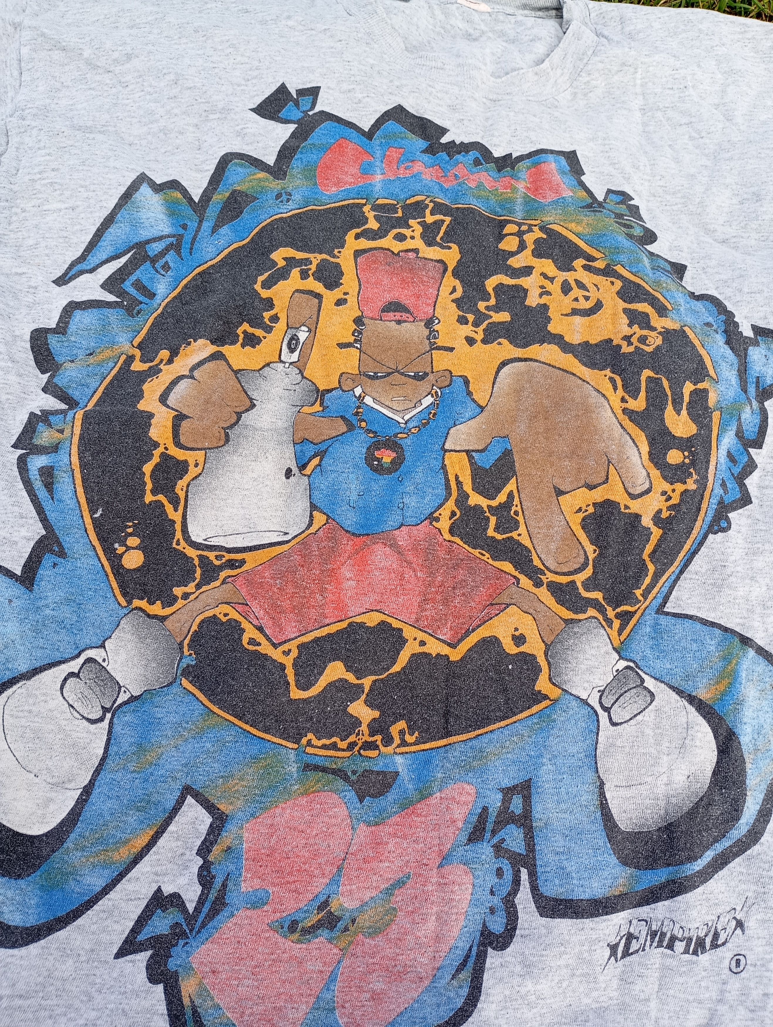 Vintage Vintage 90s Jordan 23 Empire Secretive Art T-shirt Size US L / EU 52-54 / 3 - 5 Thumbnail