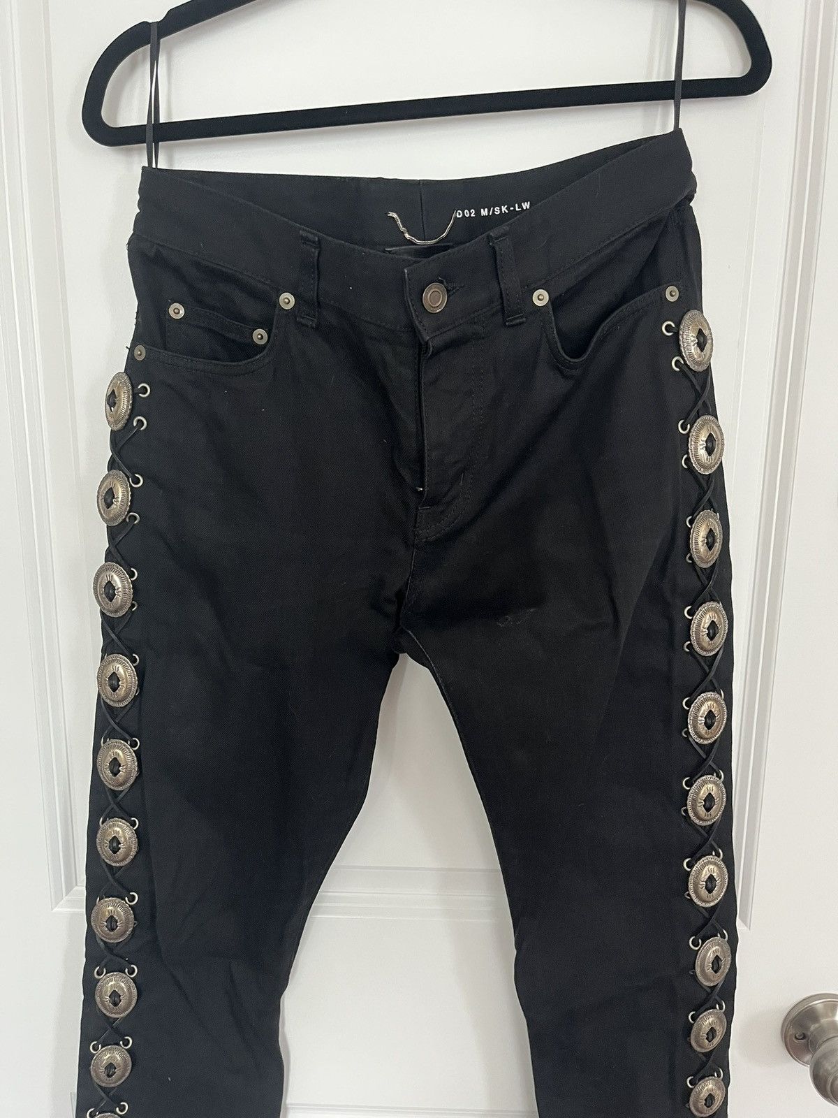Saint Laurent Paris Saint Laurent Paris SS15 Concho Denim D02 Size US 29 - 2 Thumbnail