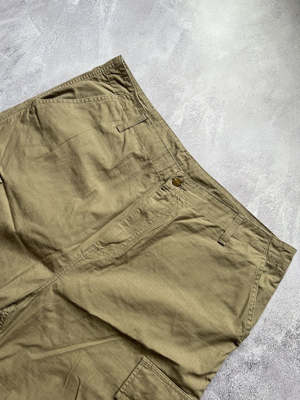 Carhartt Wip × Vintage Vintage CARHARTT Cargo Shorts — W36 Size US 36 / EU 52 - 3 Thumbnail