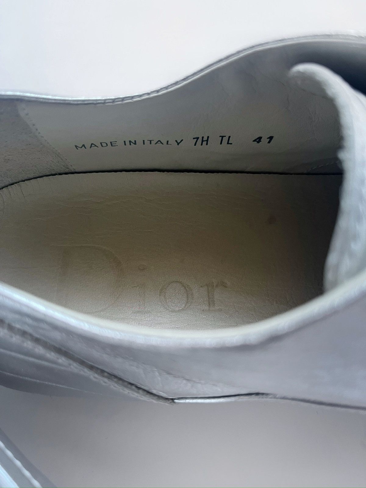 Dior Dior Homme AW07 Navigate silver ballet sneakers Hedi Slimane Size US 8 / EU 41 - 5 Thumbnail