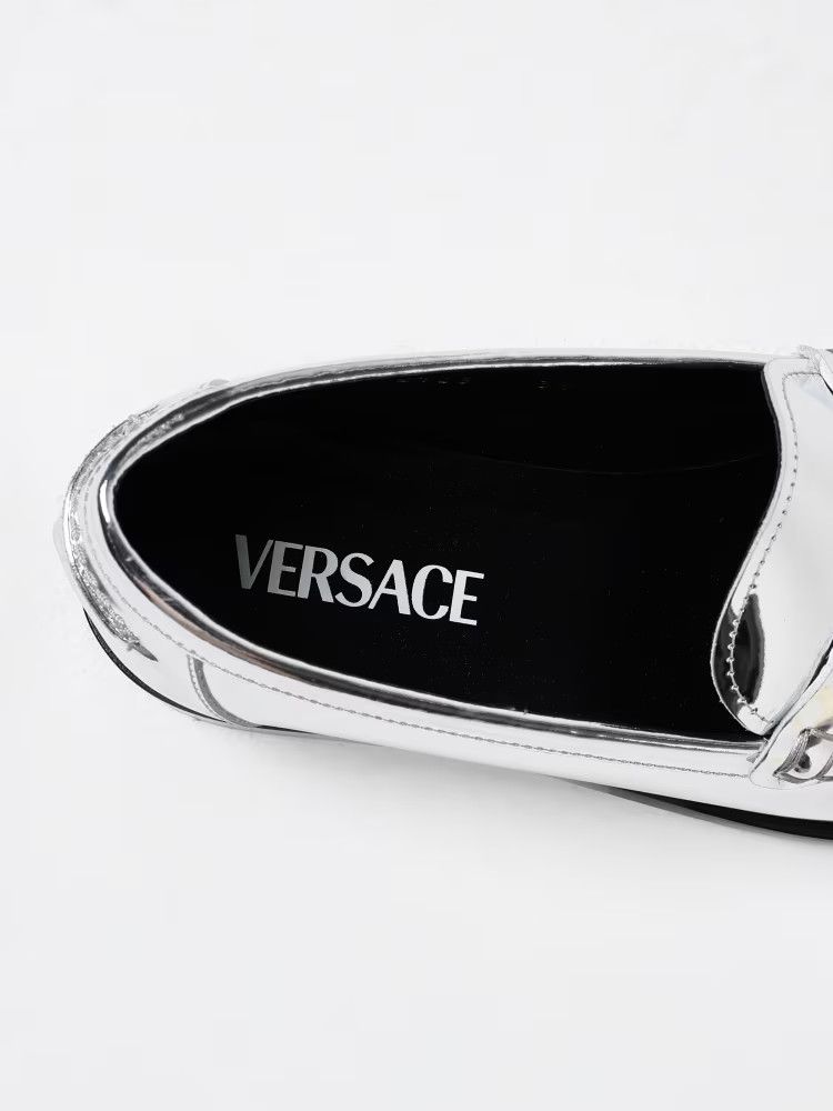 Versace o1y0226 Loafers in Silver Size US 6 / IT 36 - 4 Thumbnail