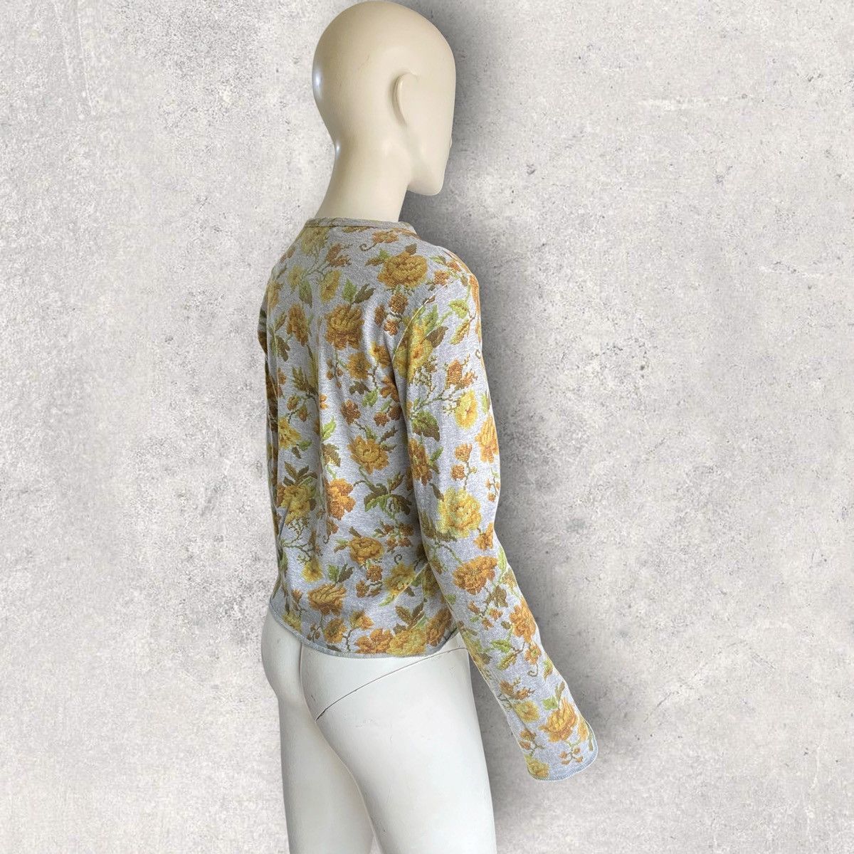Comme des Garcons Vintage SS02 Patchwork Floral L/S Size M / US 6-8 / IT 42-44 - 3 Thumbnail