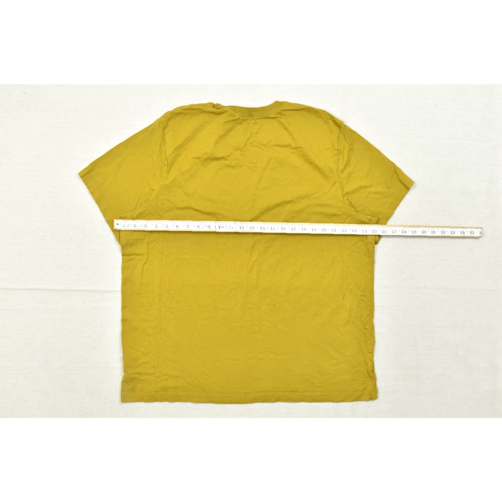 Nike Nike Air Graphic Tee Shirt Mustard Yellow Mens 2XL T-Shirt Nike Air Logo Short Sleeve Crew Neck All Seasons Vintage No Size US XXL / EU 58 / 5 - 3 Thumbnail