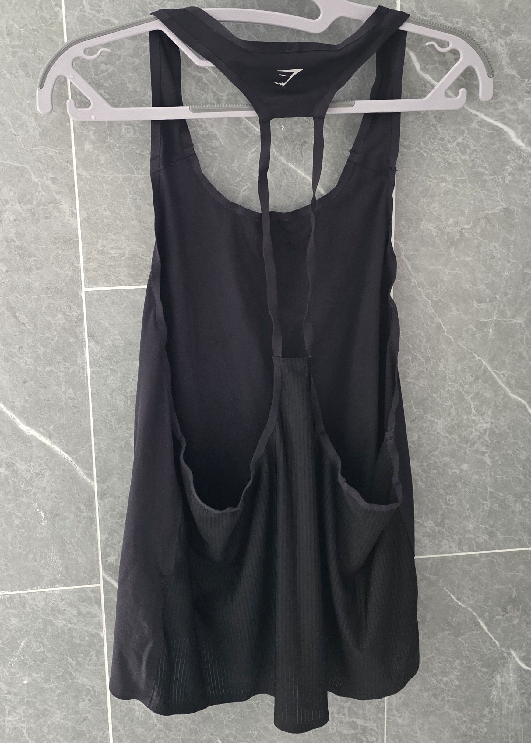 Gymshark Gymshark Black Logo Tank Top Size Medium Size M / US 6-8 / IT 42-44 - 2 Thumbnail