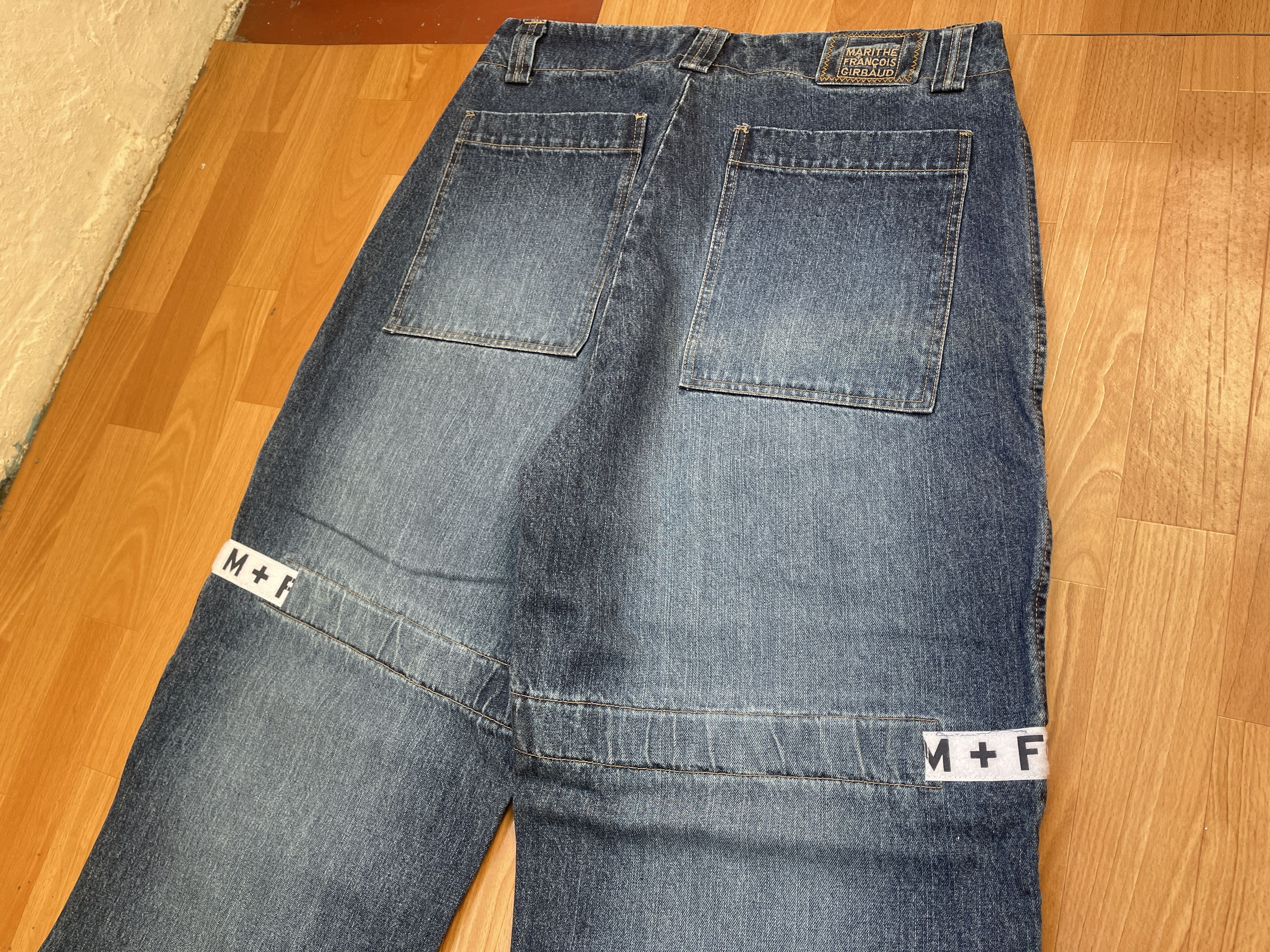Marithe + Francois Girbaud Marithe Francois Girbaud jeans, vintage baggy 90s hip hop 36 Size US 36 / EU 52 - 7 Thumbnail