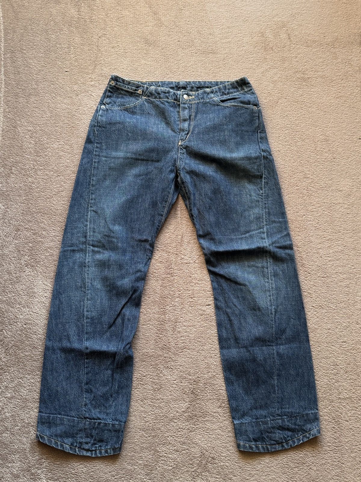 Engineered Garments × Levi's Levis Engineered Jeans Y2K Faded Denim If6was9 LGB vibe Size US 27 - 3 Thumbnail