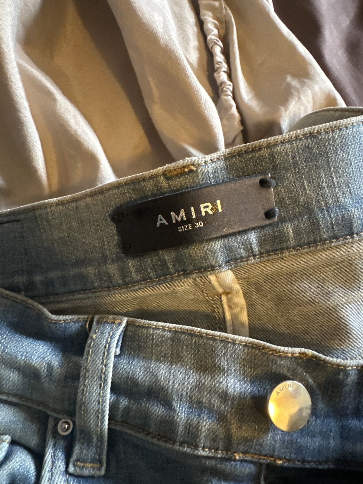 Amiri Amiri Leopard Print Jeans Size US 30 / EU 46 - 2 Thumbnail