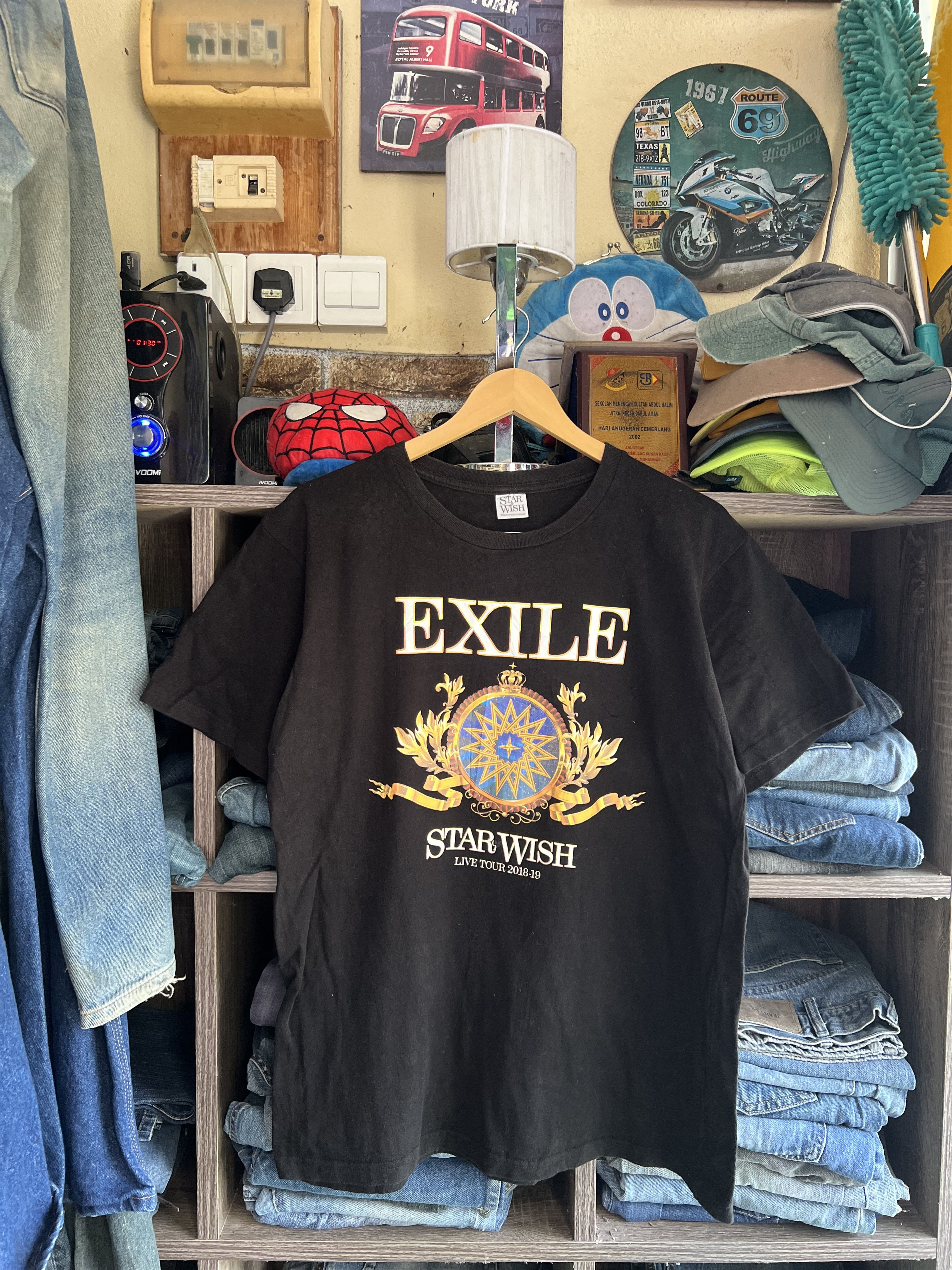 Band Tees 🔥Exile Japanese Band Star of Wish Live Tour Tee Size US M / EU 48-50 / 2 - 15 Thumbnail