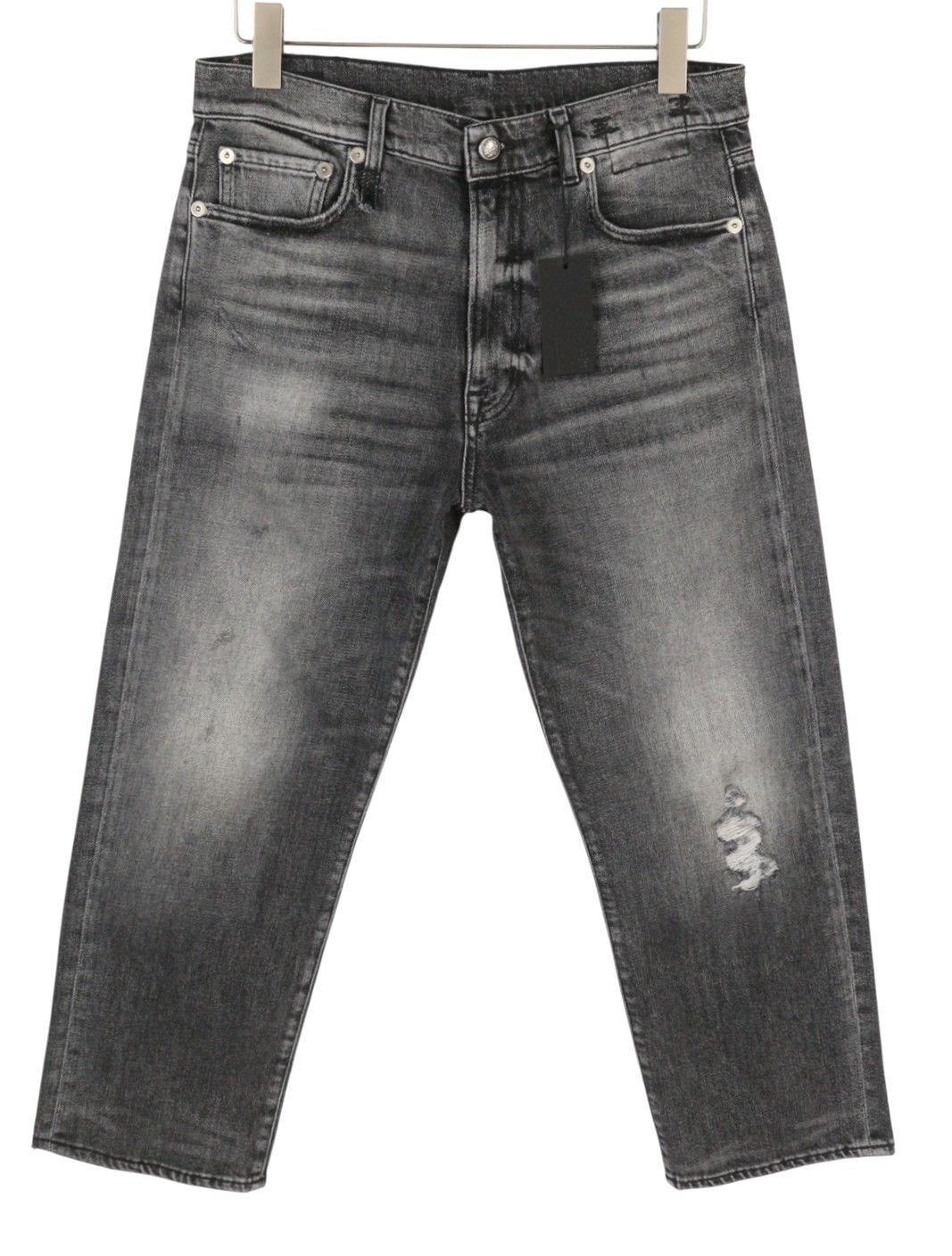 R13 BOYFRIEND 29 Vintage Grey Distress 88269 Size 29" - 3 Thumbnail