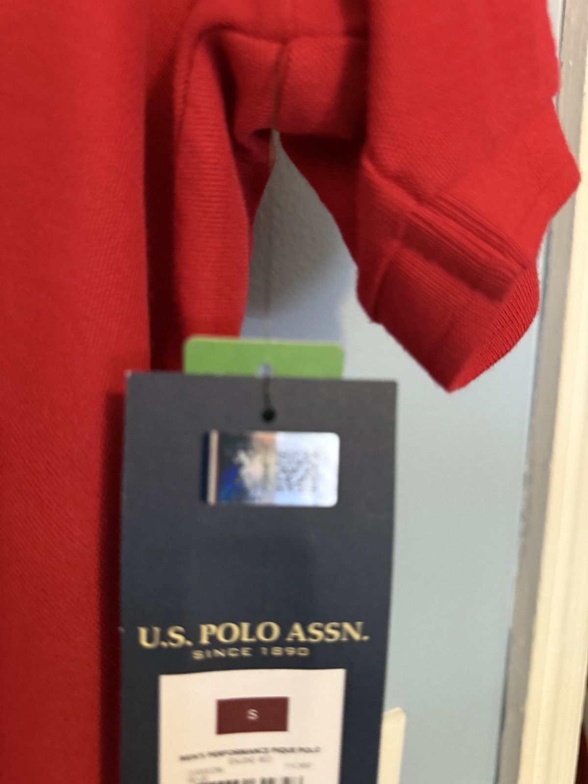 U.S. Polo Assn. US Polo Assn red polo Size US S / EU 44-46 / 1 - 3 Thumbnail
