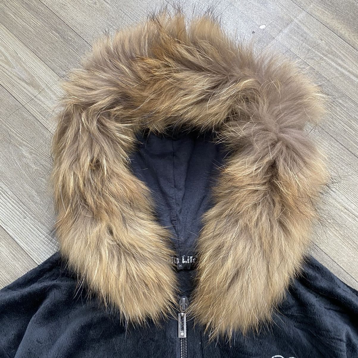 Hysteric Glamour Wild Life Cross Ifsixwasnine Lgb Style Velvet Fur Zip Hoodie Size US M / EU 48-50 / 2 - 3 Thumbnail