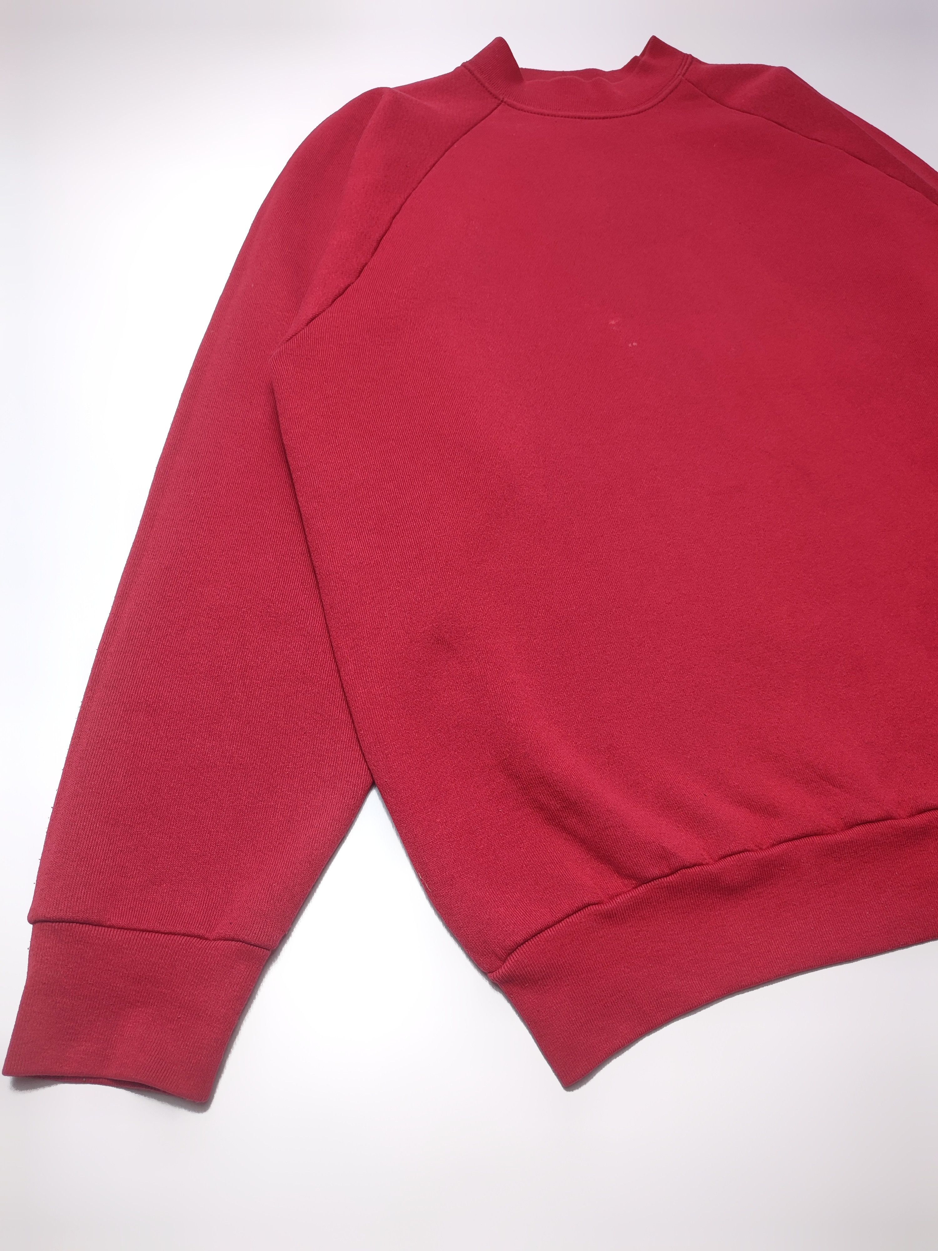Fruit Of The Loom Vintage Blank Sweatshirt Size US XL / EU 56 / 4 - 6 Thumbnail