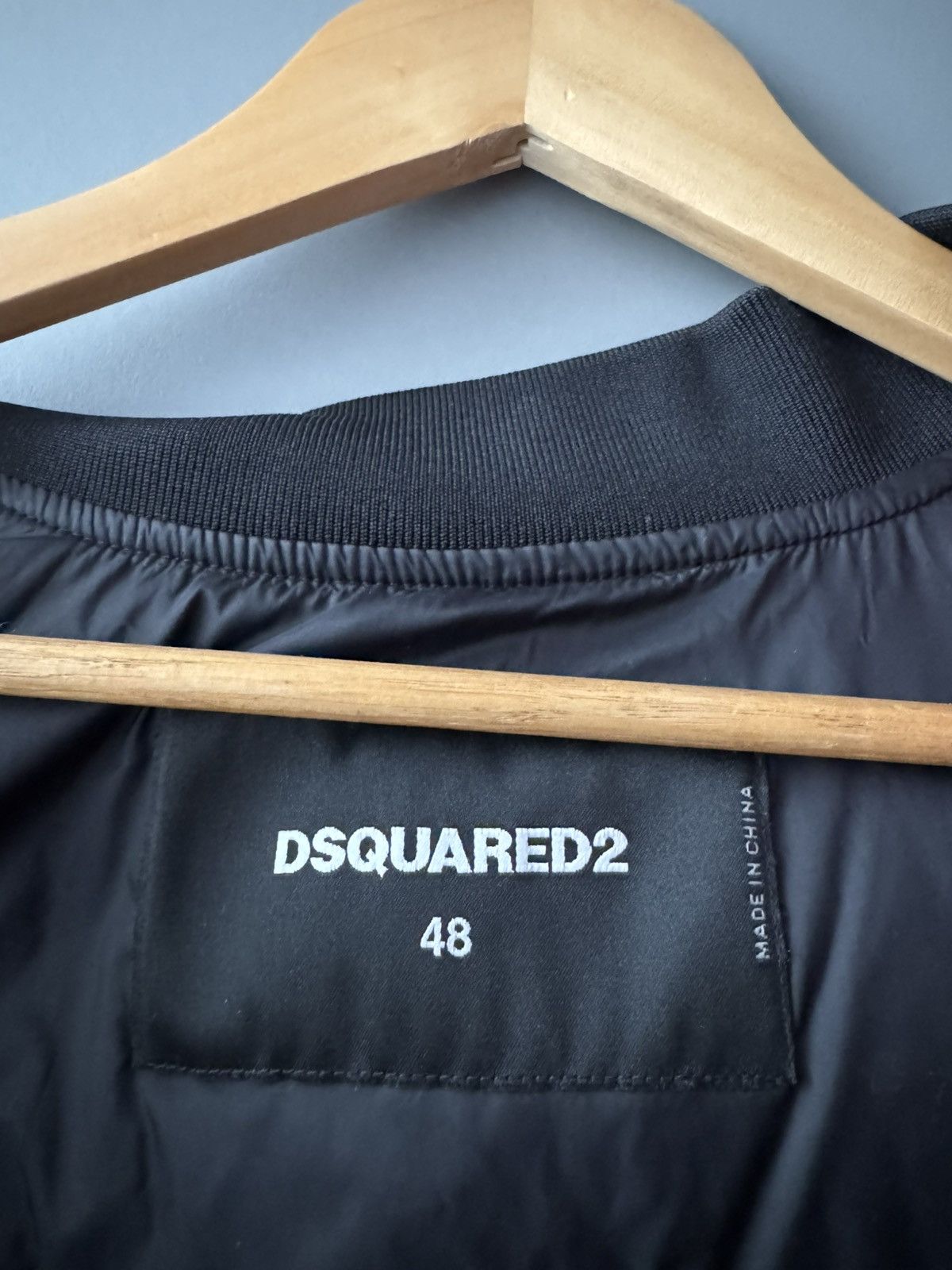 Dsquared2 RRP$1000 Dsquared2 ICON Bomber Down Jacket Size US M / EU 48-50 / 2 - 6 Thumbnail